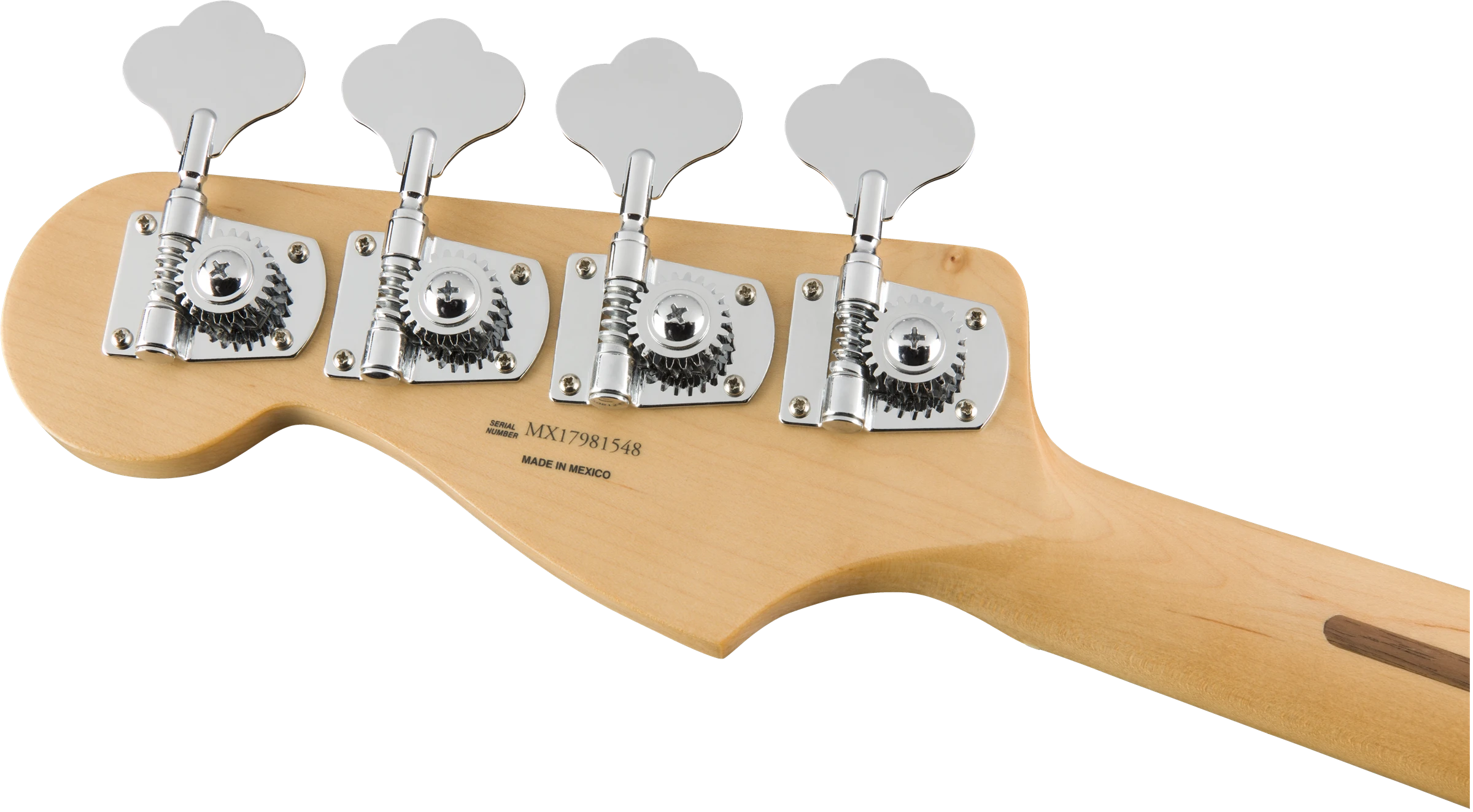 Fender® Player Jazz Bass®, Maple Fingerboard, Polar White