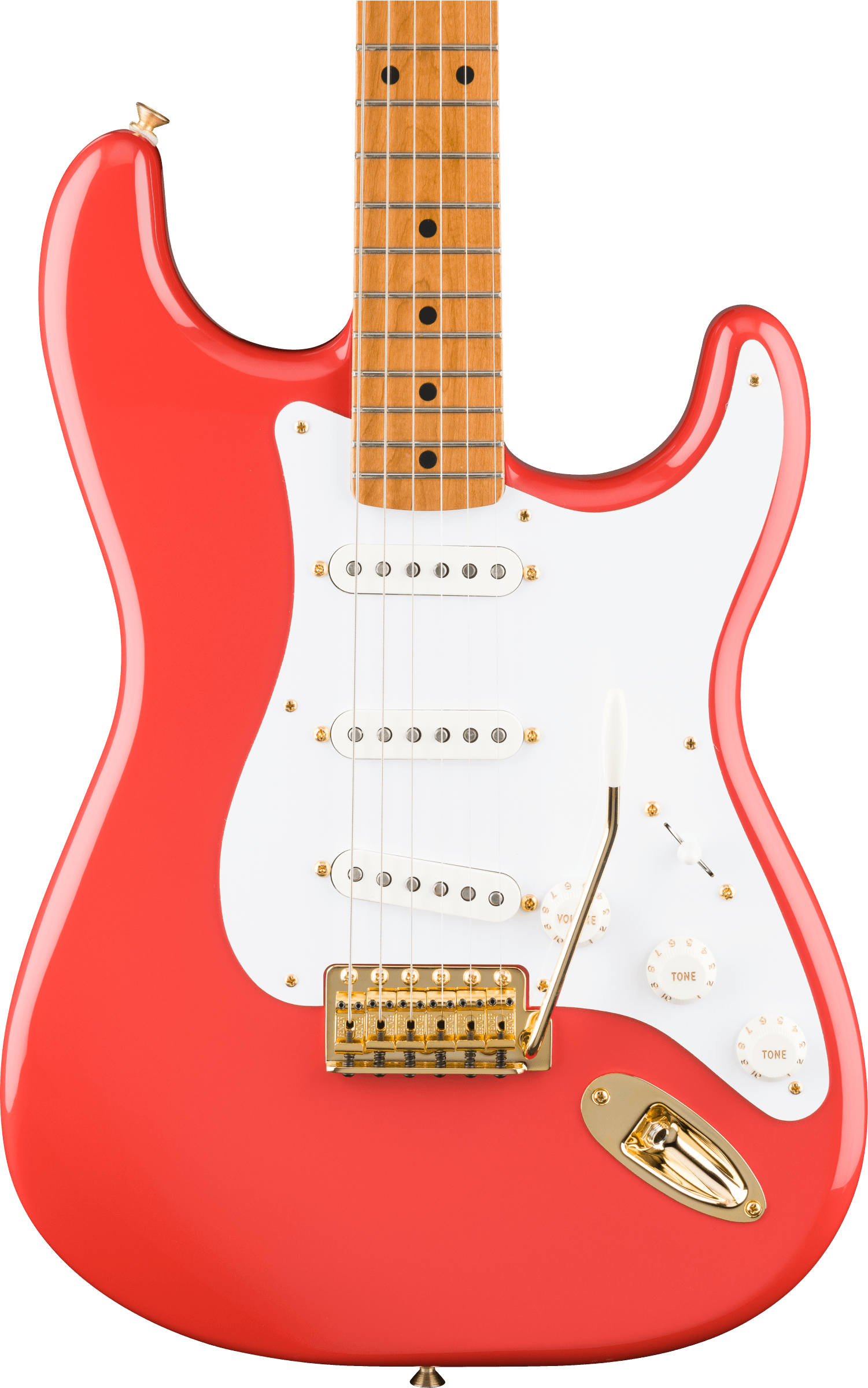 Fender® Limited Edition Vintera II '50s Stratocaster®, Roasted Maple Fingerboard, Fiesta Red