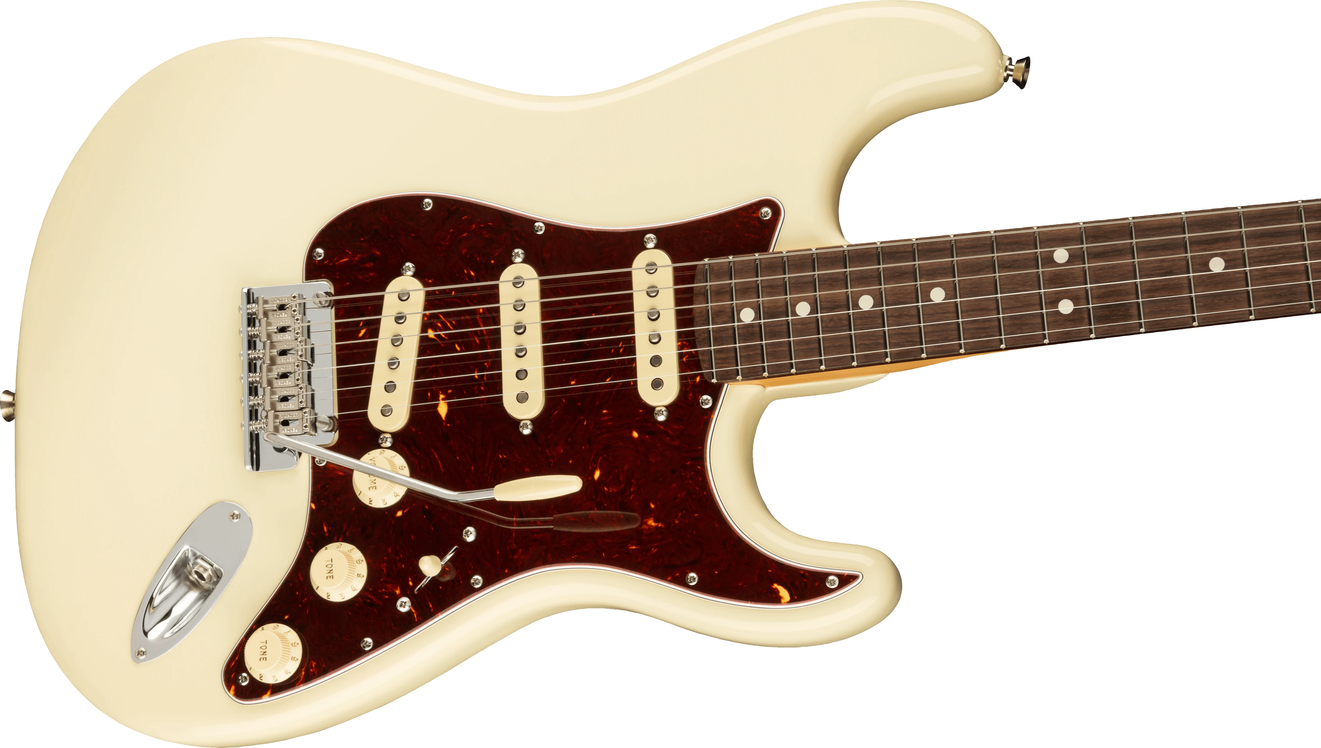 Fender® American Professional II Stratocaster®, Rosewood Fingerboard, Olympic White