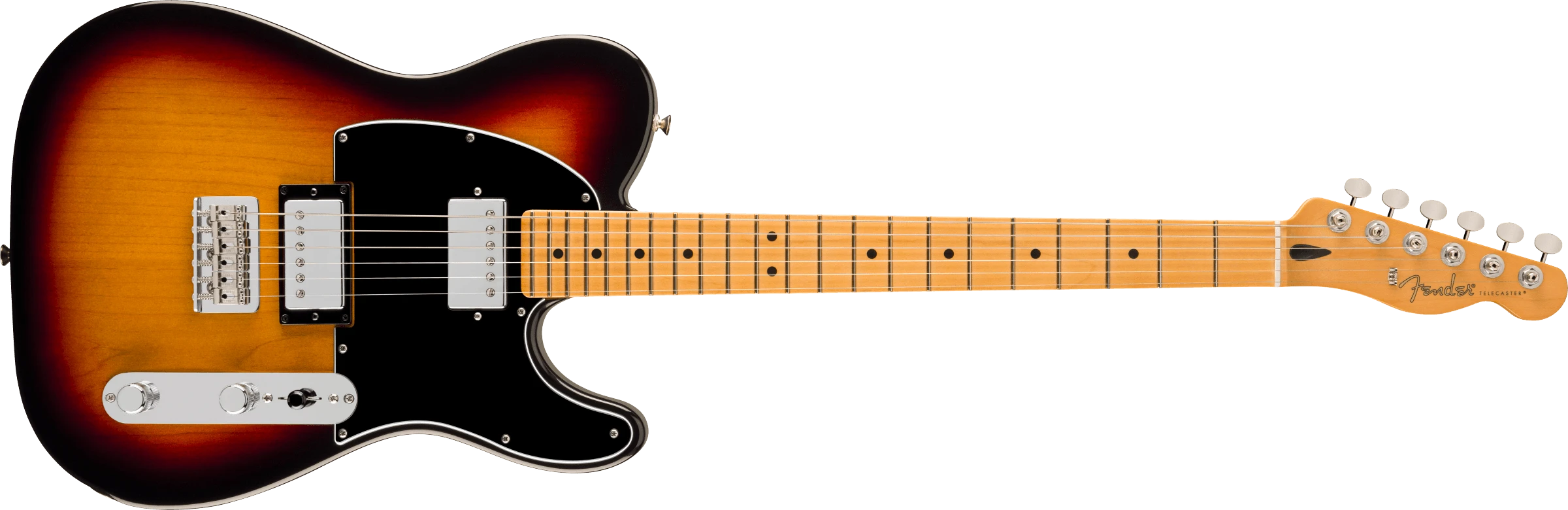 Fender® Player II Telecaster® HH, Maple Fingerboard, 3-Color Sunburst