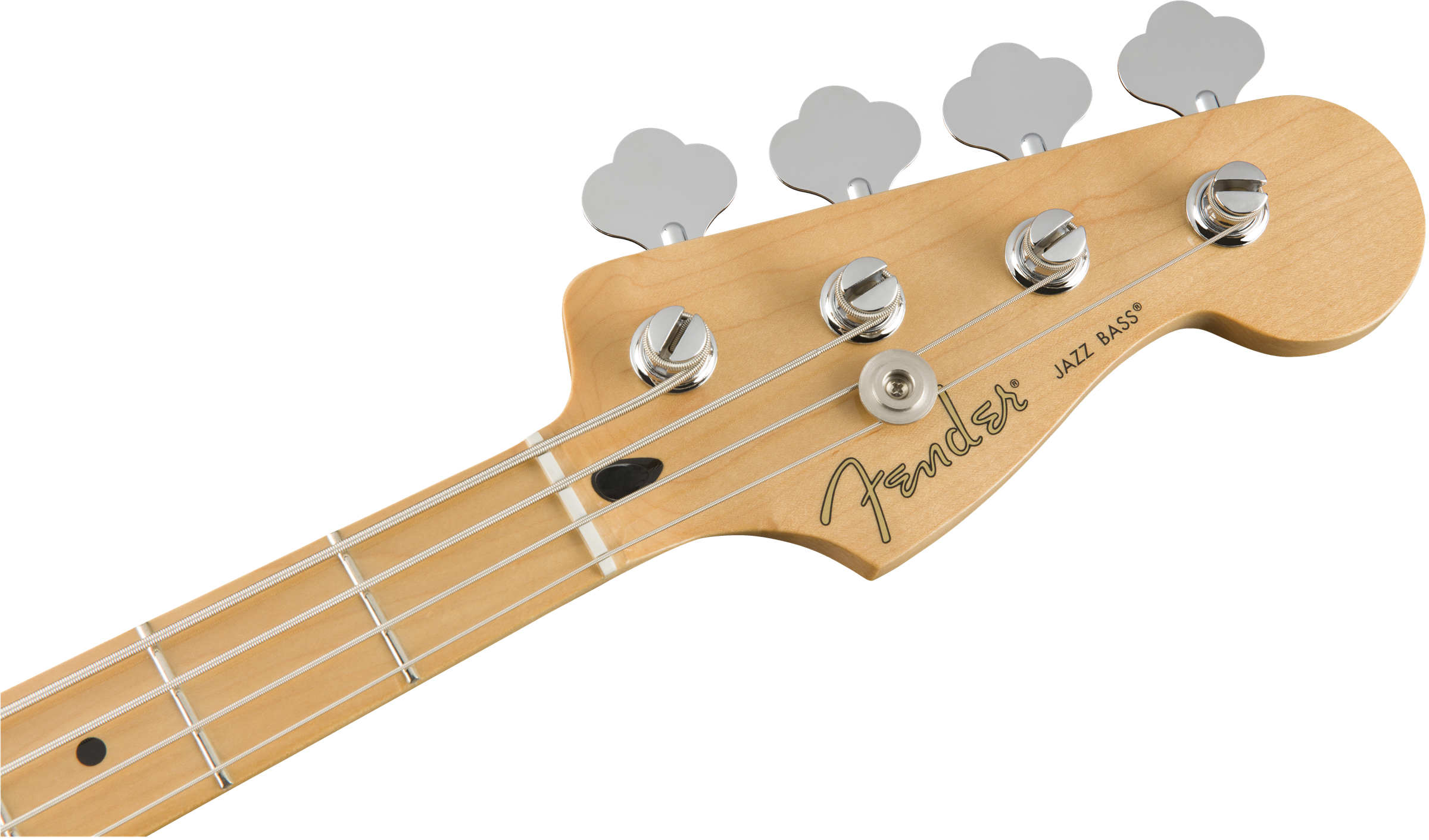 Fender® Player Jazz Bass®, Maple Fingerboard, Polar White