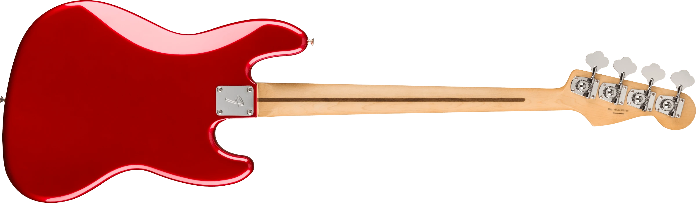 Fender® Player Jazz Bass® Left-Handed, Pau Ferro Fingerboard, Candy Apple Red