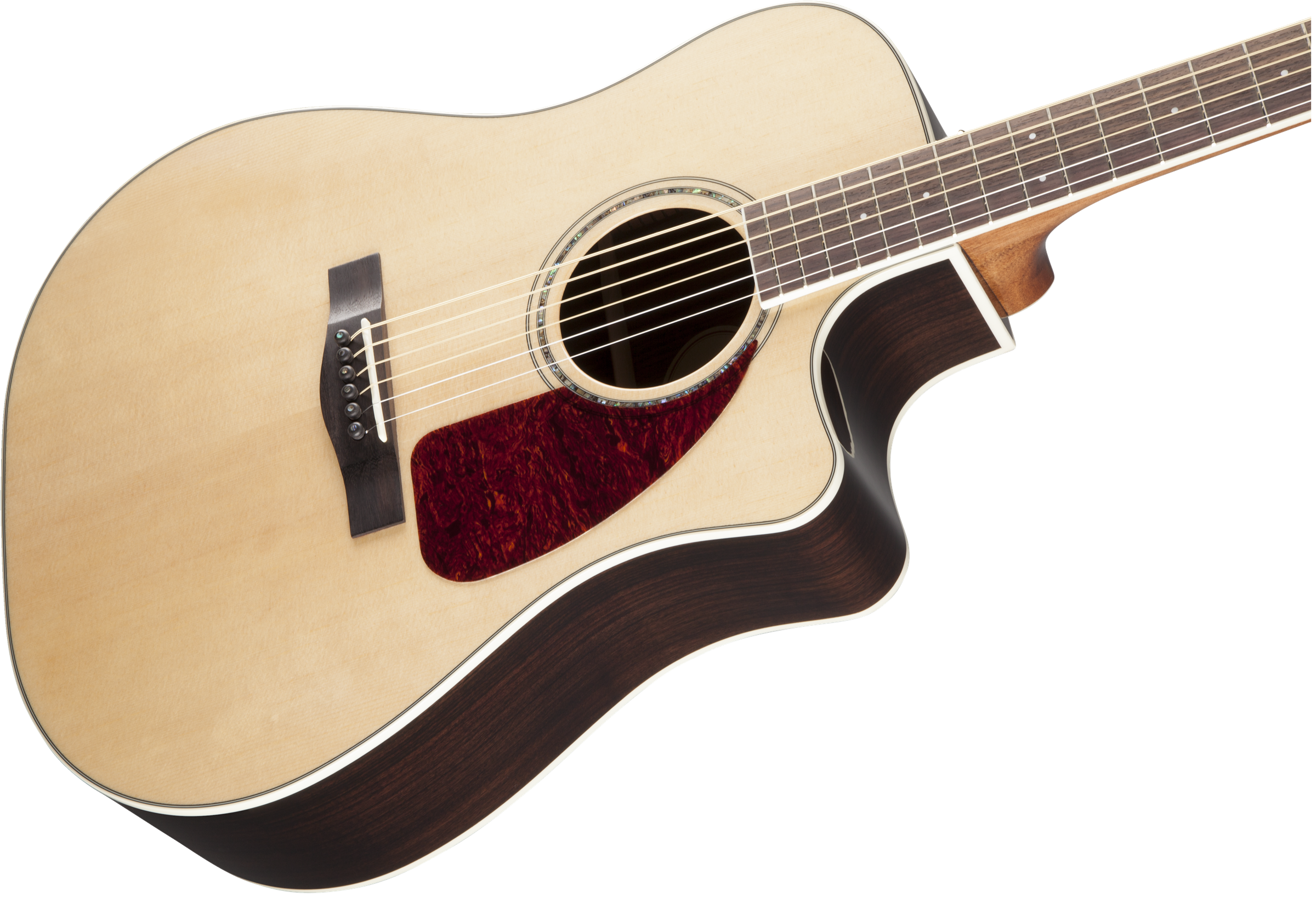 CD-320ASRWCE, Dreadnought C/A Electric, All Solid, Rosewood back/ sides, Rosewood Fingerboard, Natural