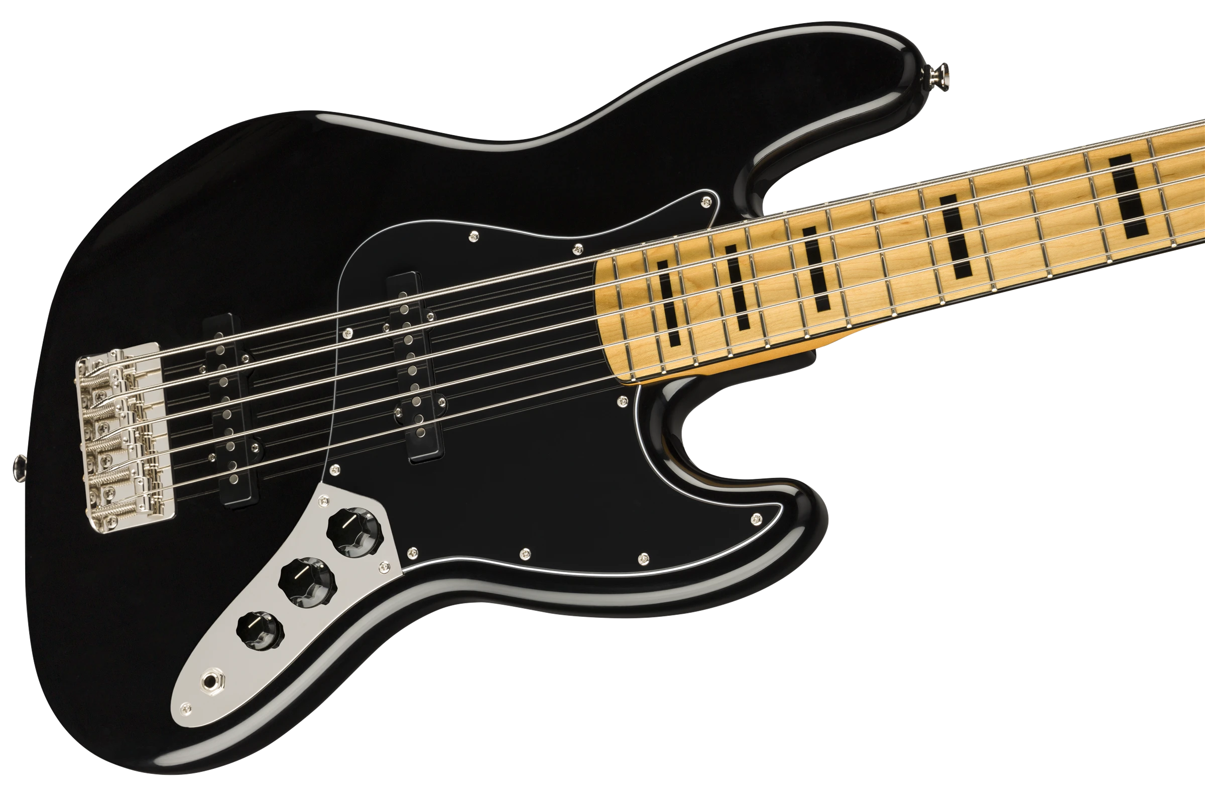 Squier® Classic Vibe '70s Jazz Bass® V, Maple Fingerboard, Black