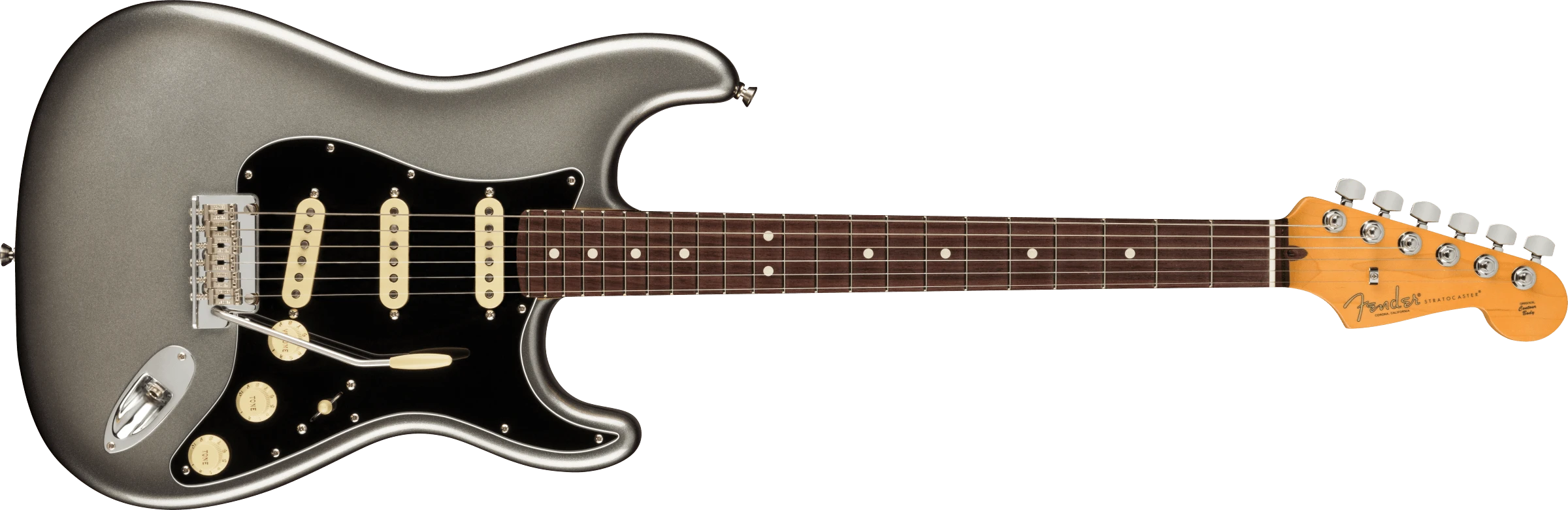 Fender® American Professional II Stratocaster®, Rosewood Fingerboard, Mercury