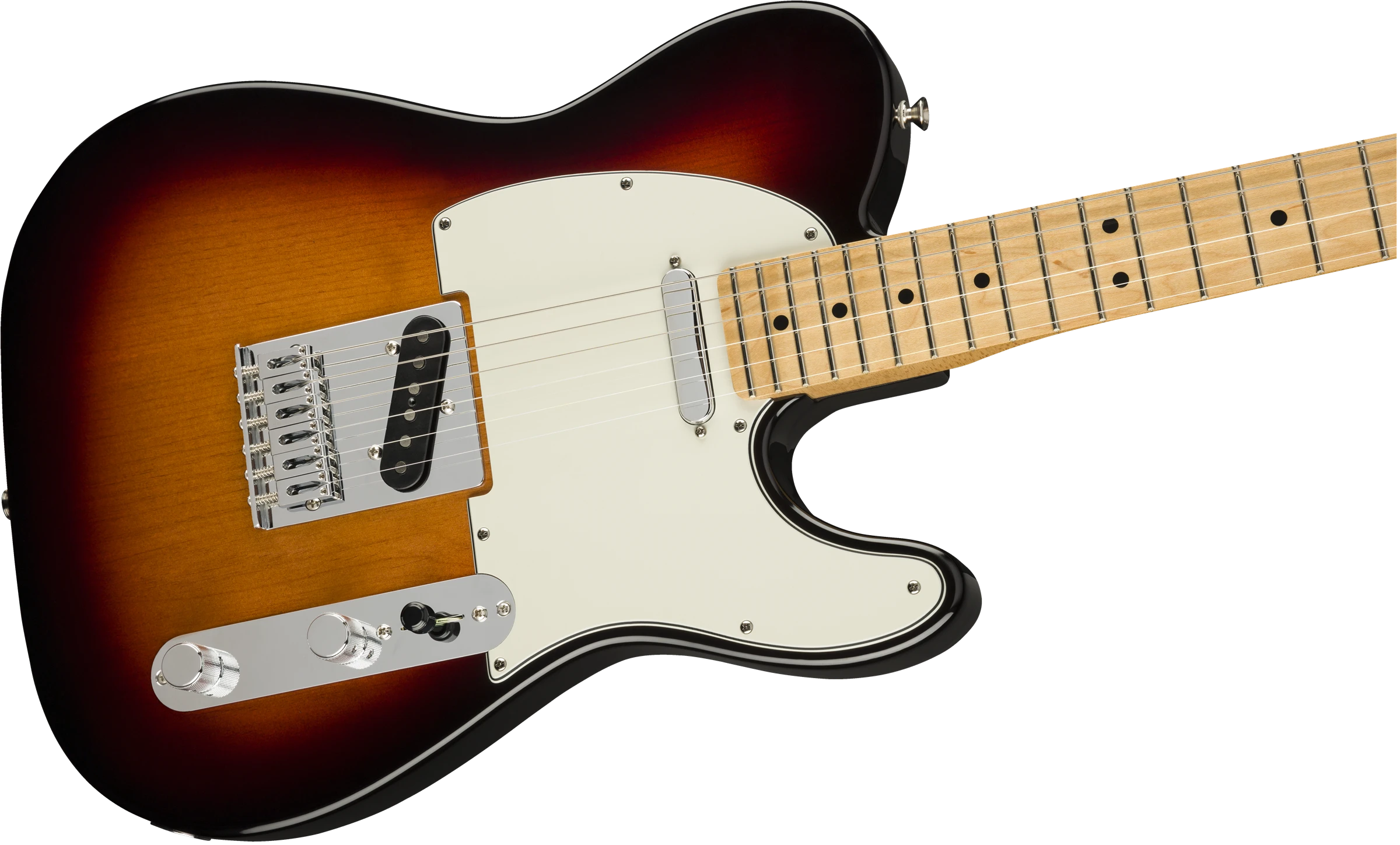 Fender® Player Telecaster®, Maple Fingerboard, 3-Color Sunburst