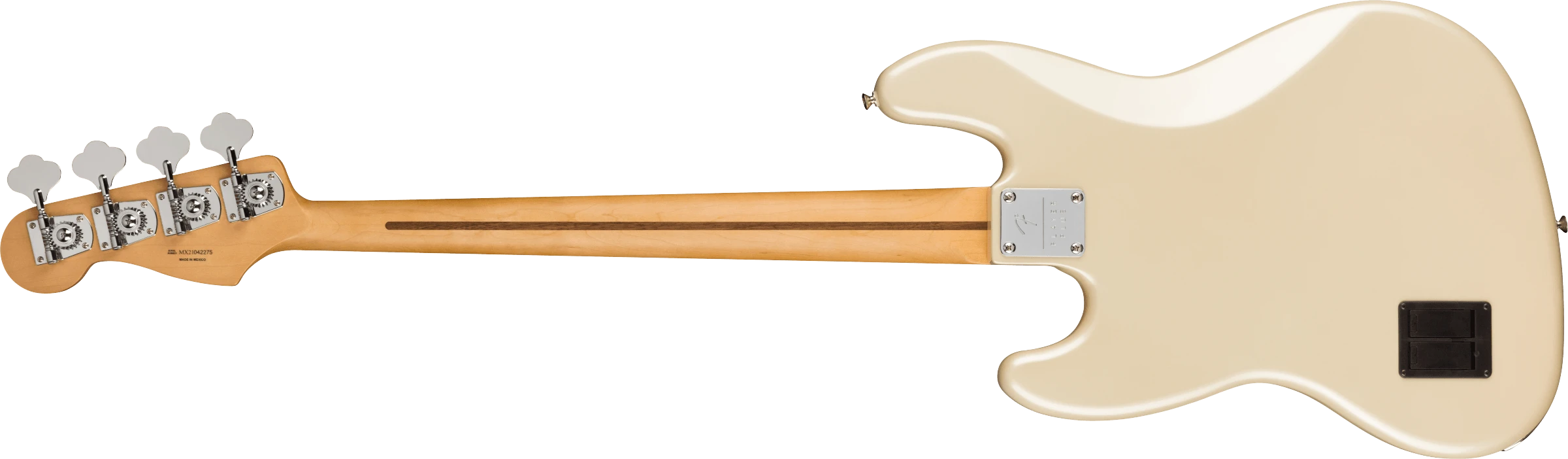 Fender® Player Plus Jazz Bass®, Maple Fingerboard, Olympic Pearl