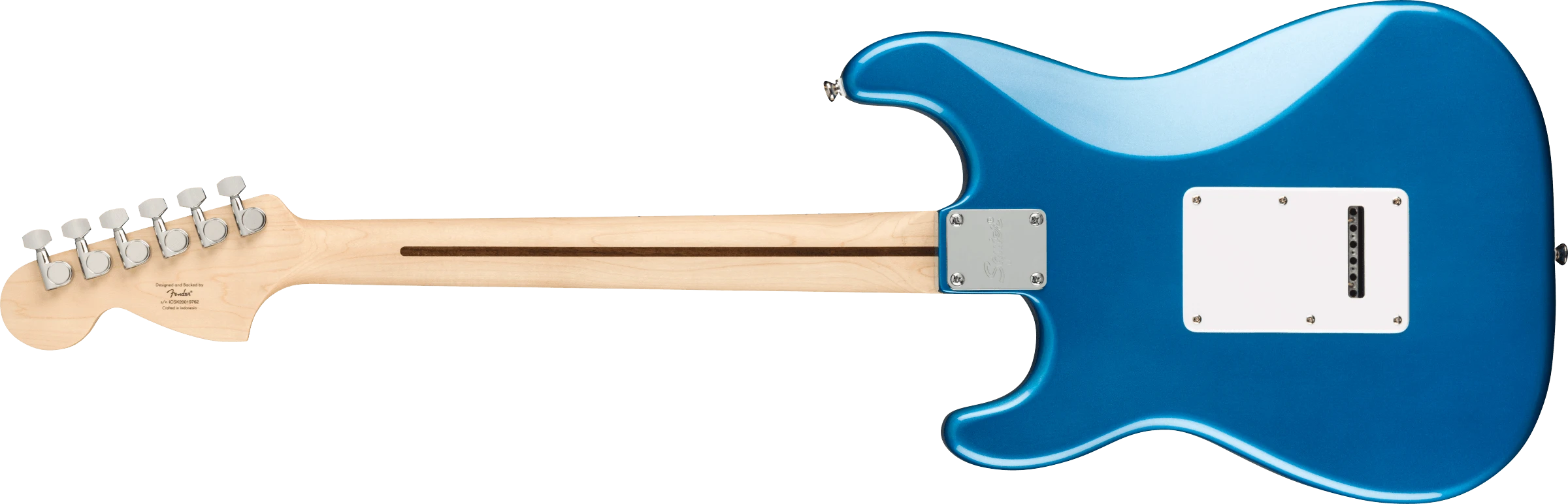Squier® Affinity Series™ Stratocaster® HSS Pack, Maple Fingerboard, Lake Placid Blue, Gig Bag, 15G - 230V EU