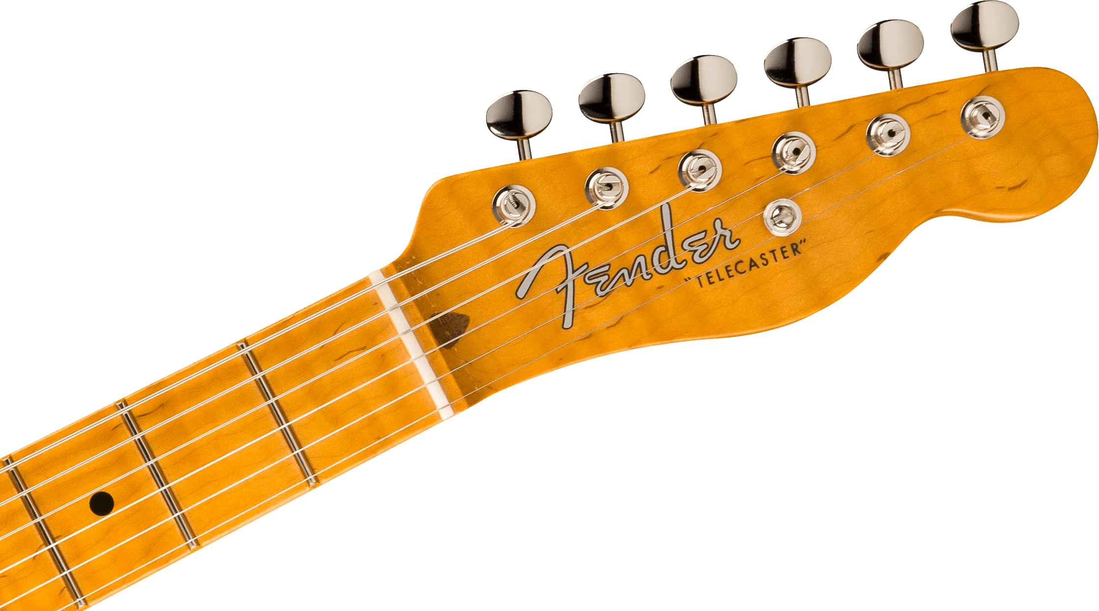 Fender® Limited Edition American Vintage II 1951 Telecaster®, Flame Maple Fingerboard, Black