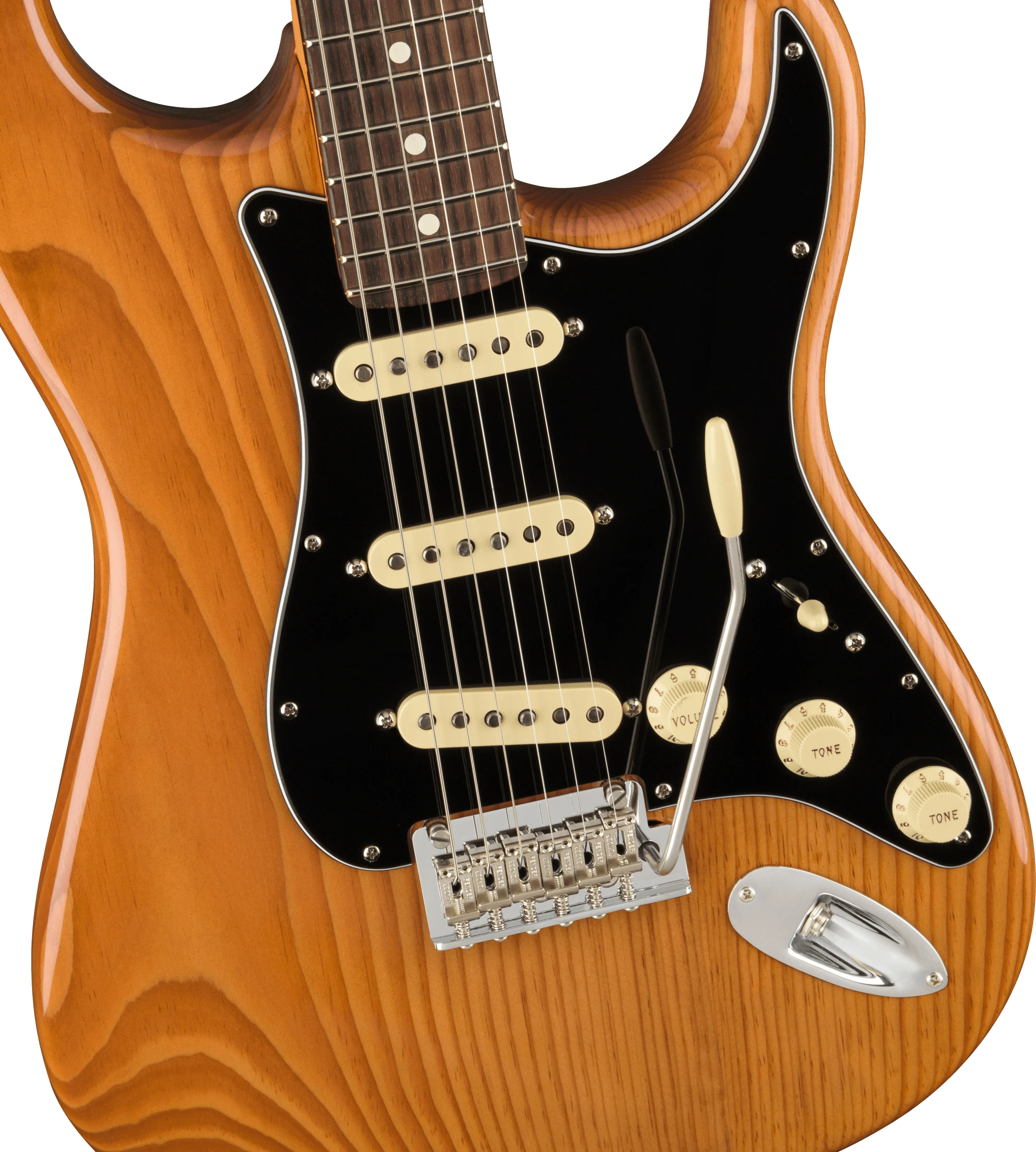 Fender® American Professional II Stratocaster®, Rosewood Fingerboard, Roasted Pine