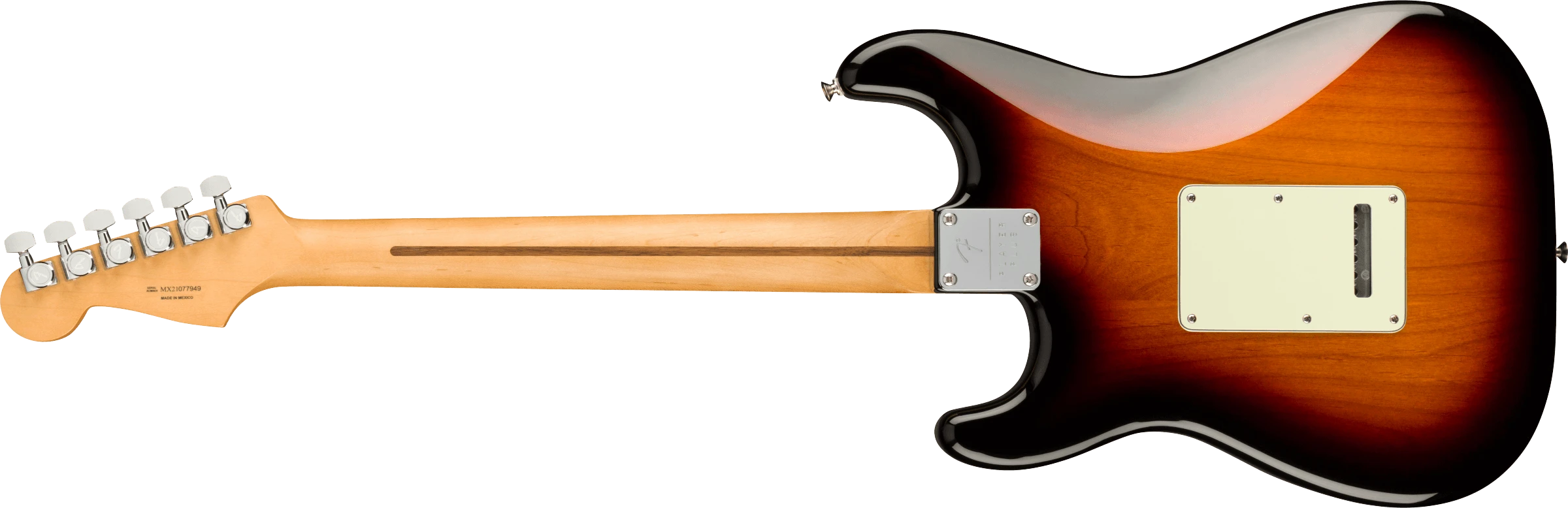 Fender® Player Plus Stratocaster®, Maple Fingerboard, 3-Color Sunburst