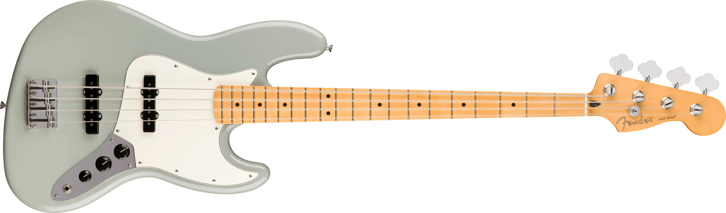 Fender® Player II Jazz Bass®, Maple Fingerboard, Cactus Gray