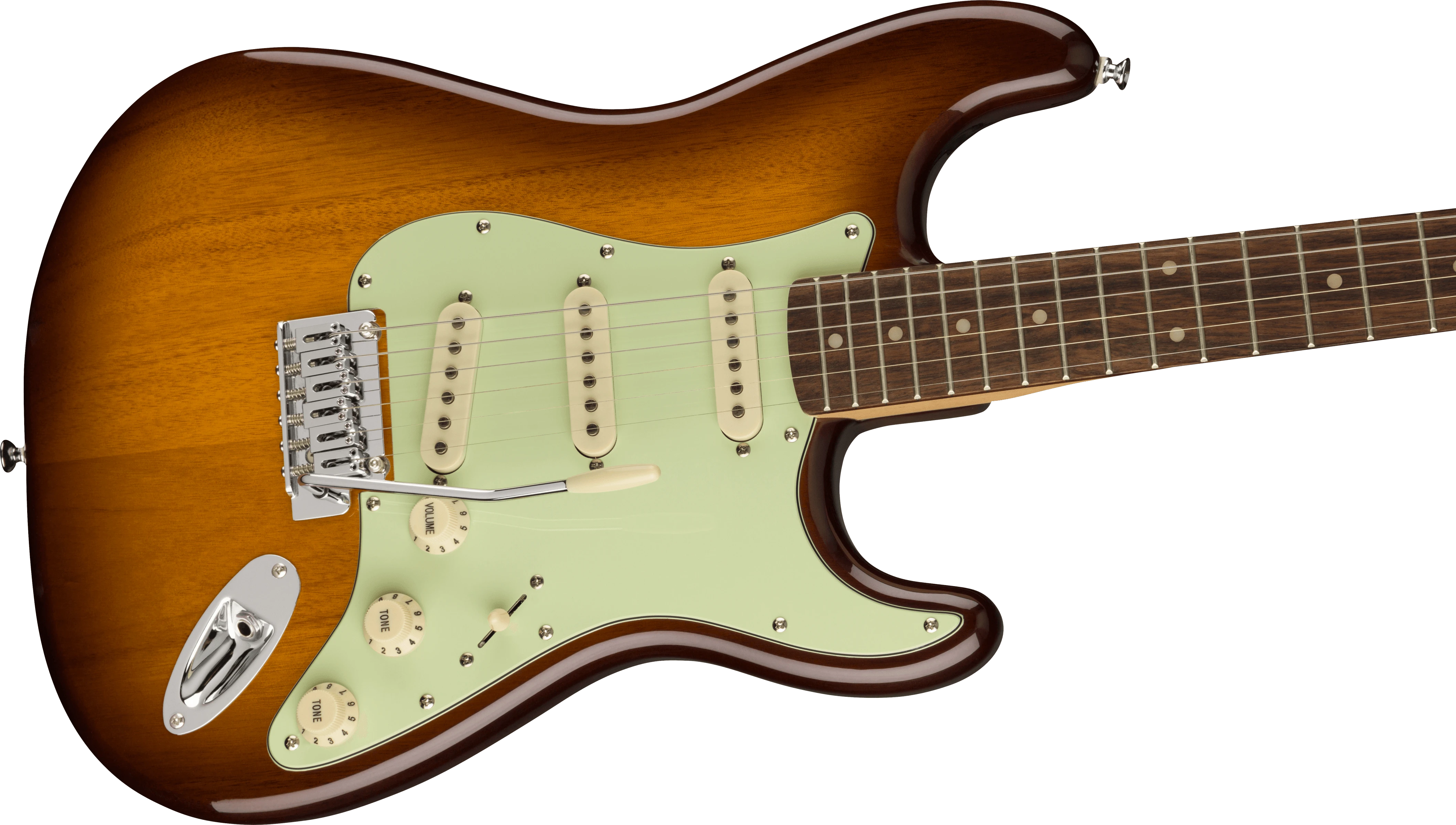 Squier® FSR Affinity Series™ Stratocaster®, Laurel Fingerboard, Mint Pickguard, Honey Burst