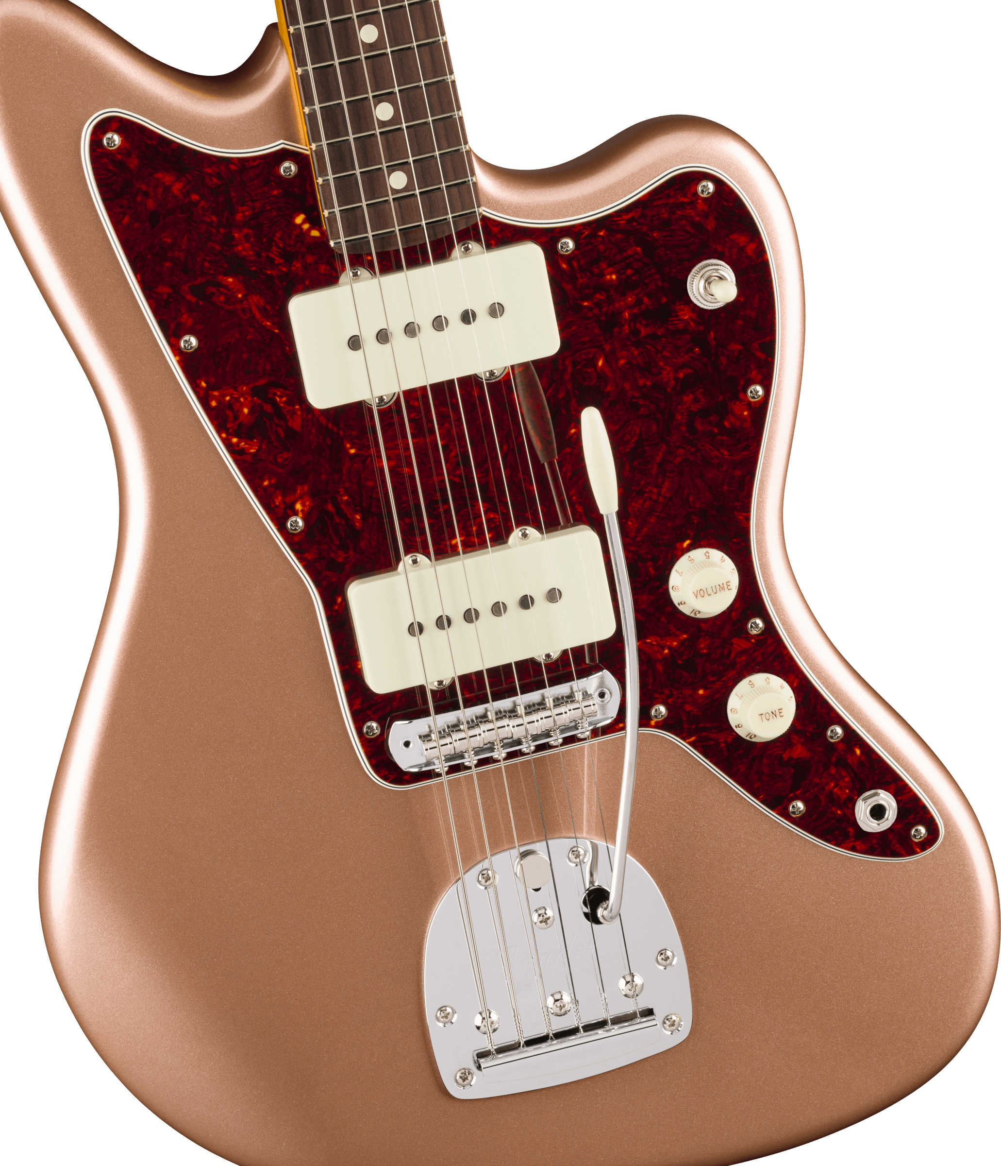 Fender® American Professional Classic Jazzmaster®, Rosewood Fingerboard, Faded Firemist Gold