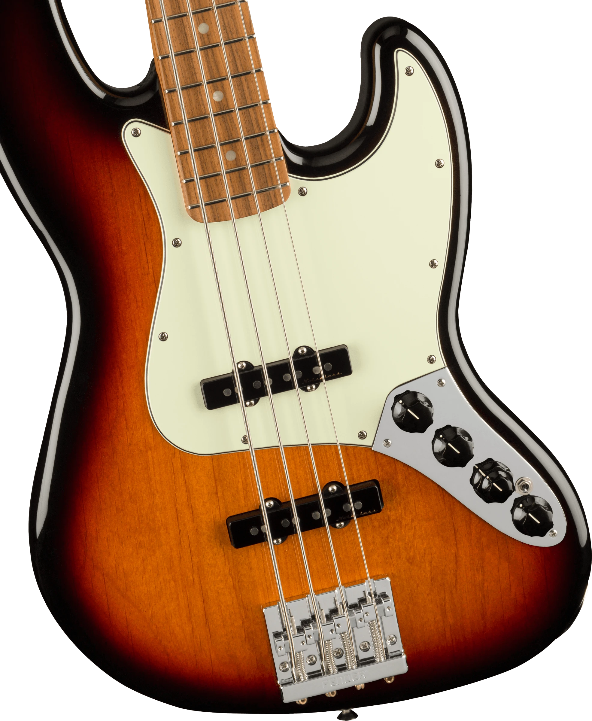 Fender® Player Plus Jazz Bass®, Pau Ferro Fingerboard, 3-Color Sunburst