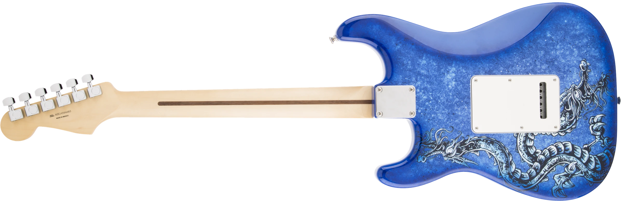 Fender® Special Edition David Lozeau Art Stratocaster®, Maple Fingerboard, Dragon