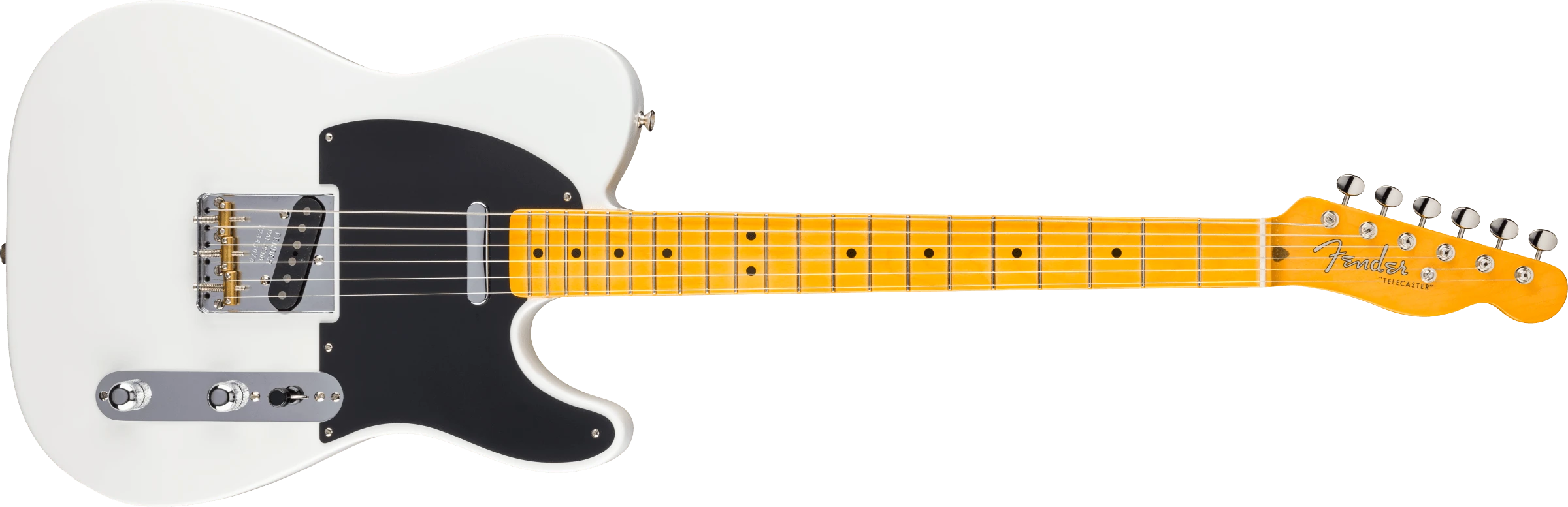 Fender® American Vintage II 1951 Telecaster®, Maple Fingerboard, Prototype White