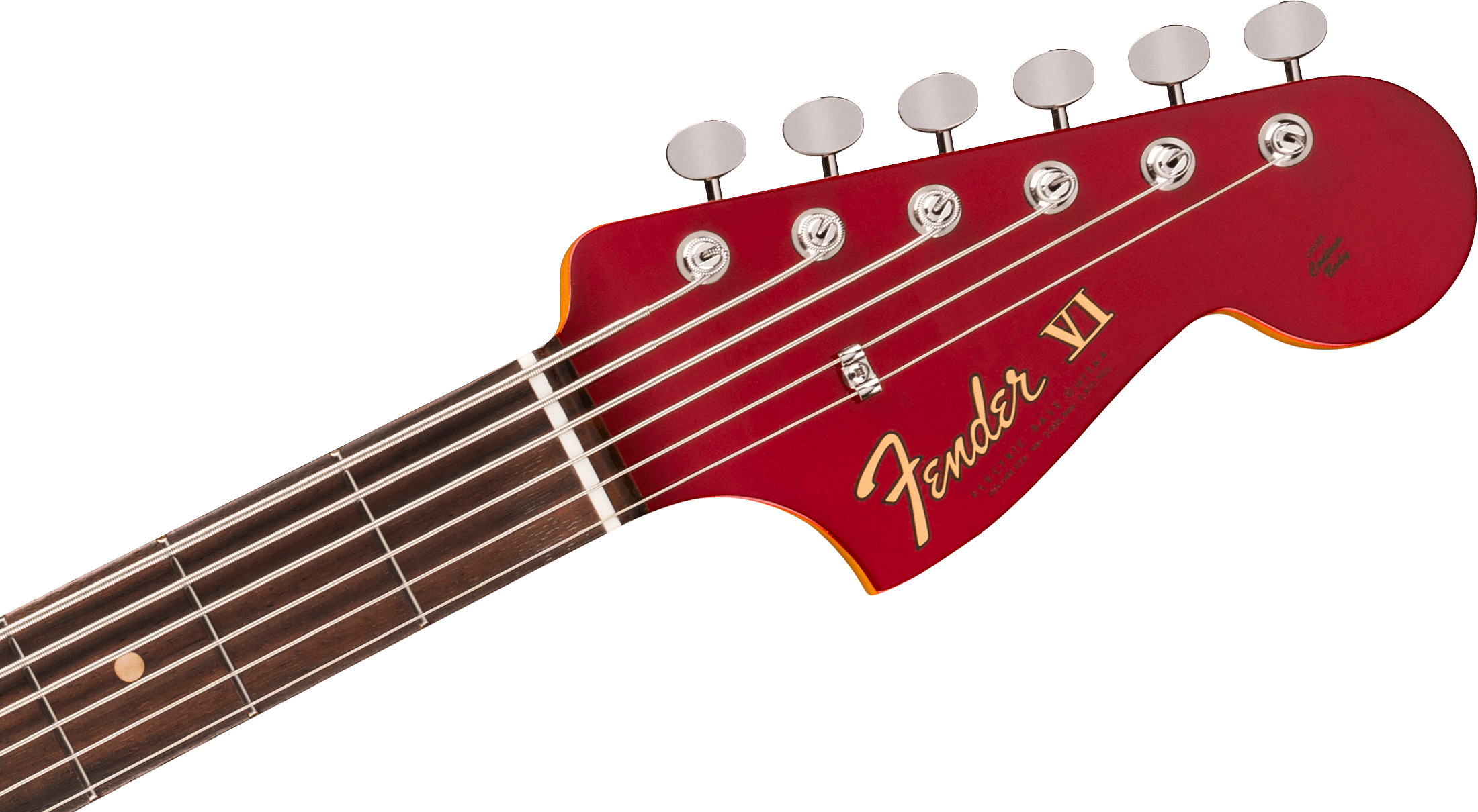 Fender® Vintera® III Early '60s Bass VI, Rosewood Fingerboard, Candy Apple Red