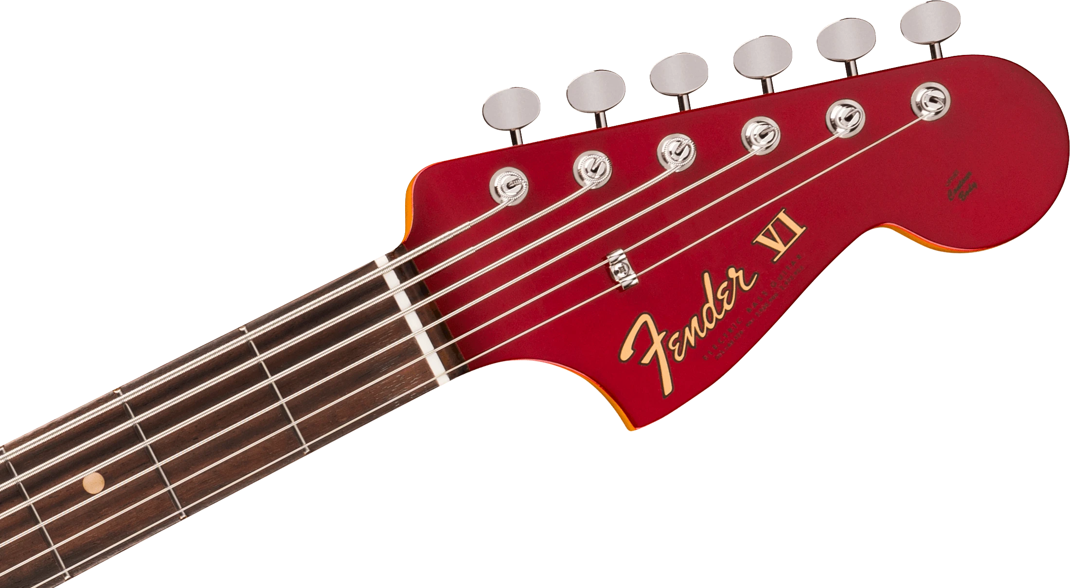 Fender® Vintera® III Early '60s Bass VI, Rosewood Fingerboard, Candy Apple Red