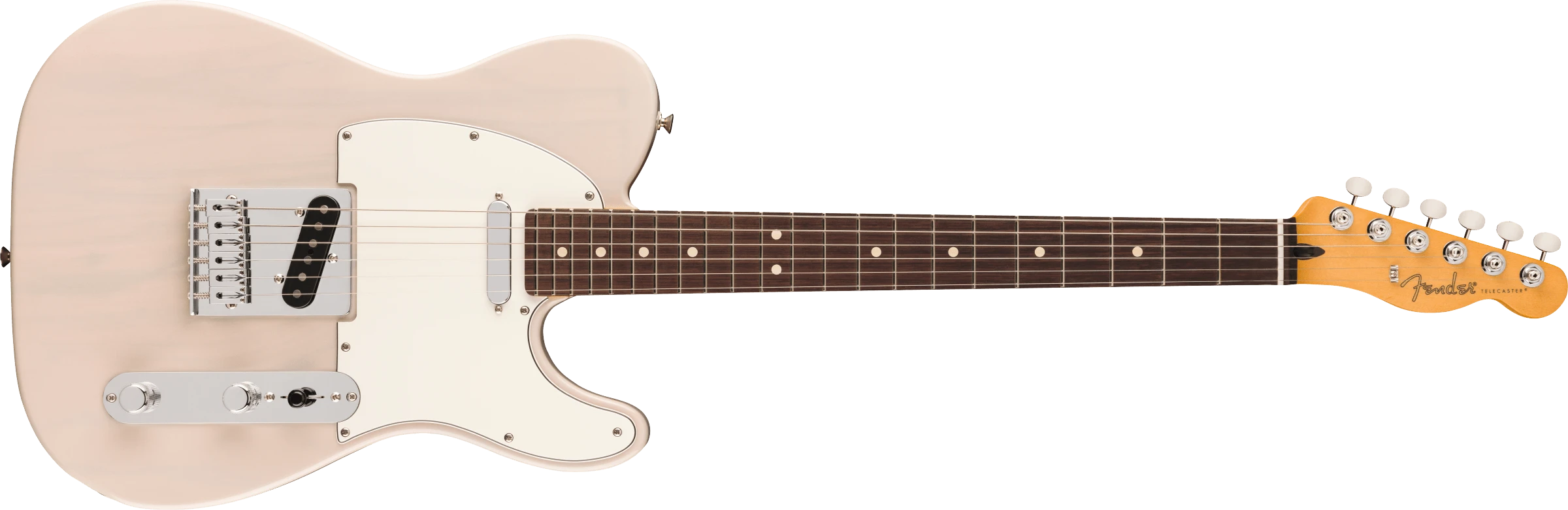 Fender® Player II Telecaster®, Rosewood Fingerboard, White Blonde