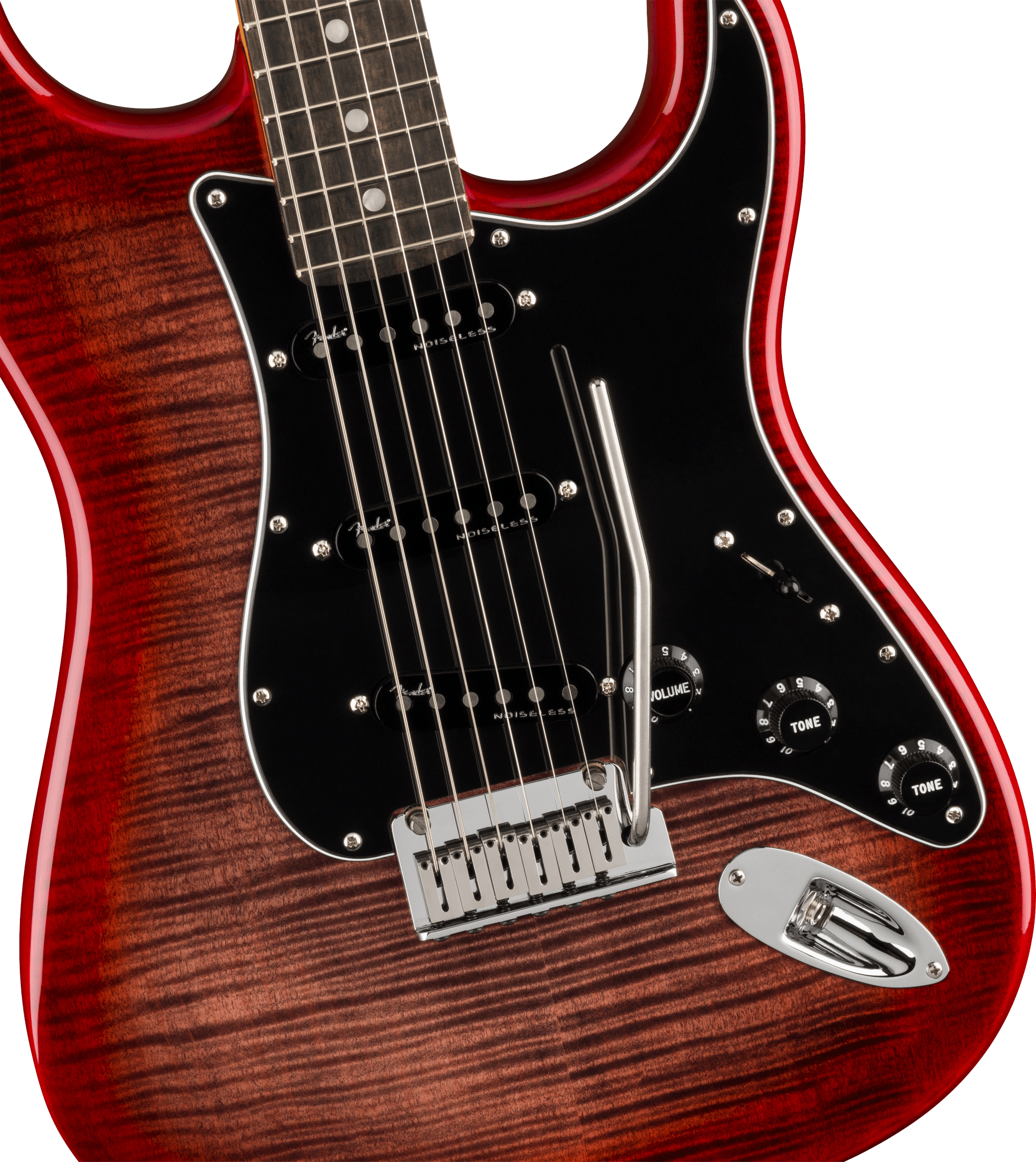 Fender® Limited Edition American Ultra Stratocaster®, Streaked Ebony Fingerboard, Umbra