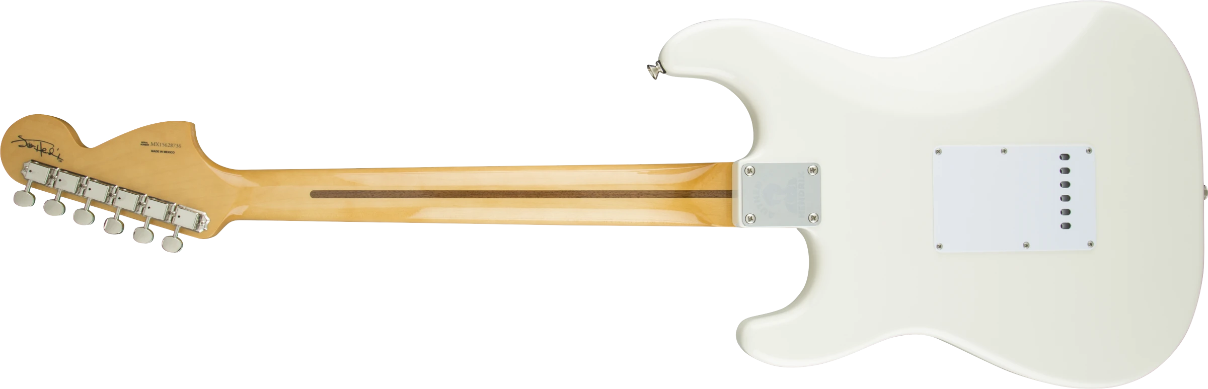 Fender® Jimi Hendrix Stratocaster®, Maple Fingerboard, Olympic White
