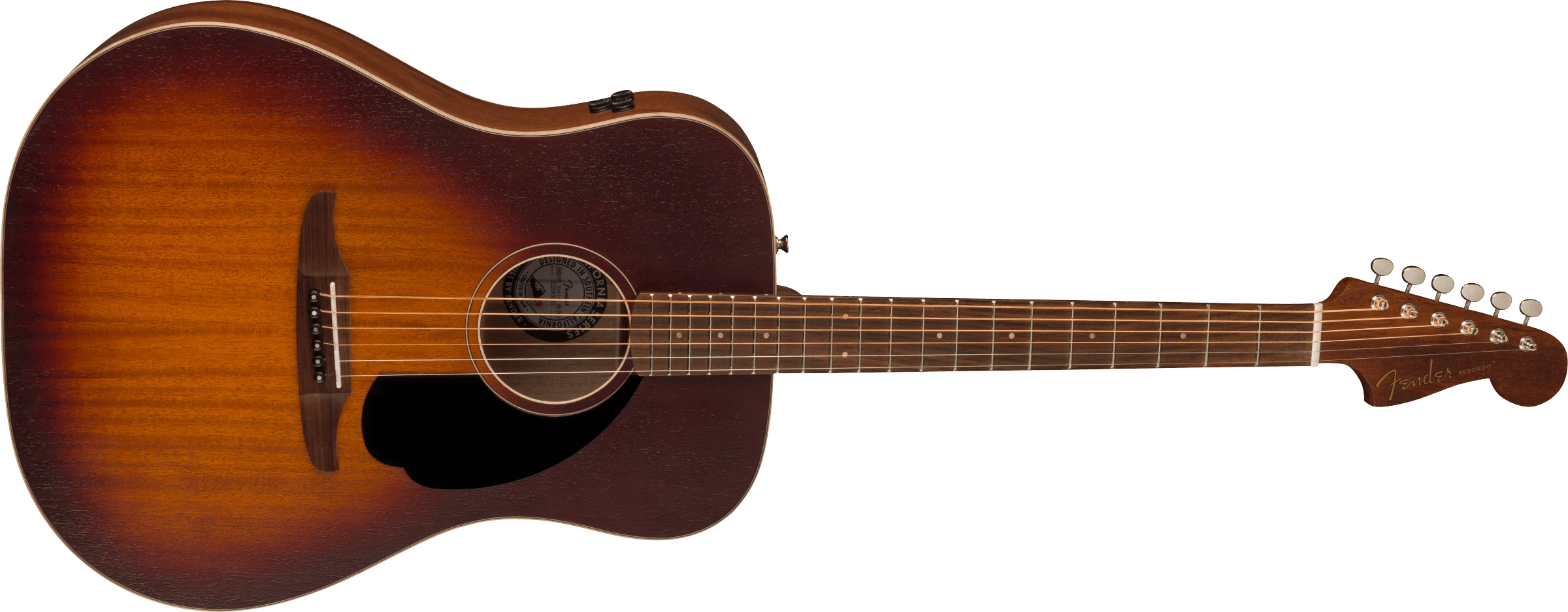 Fender® Redondo Special, Pau Ferro Fingerboard, Black Pickguard, Honey Burst