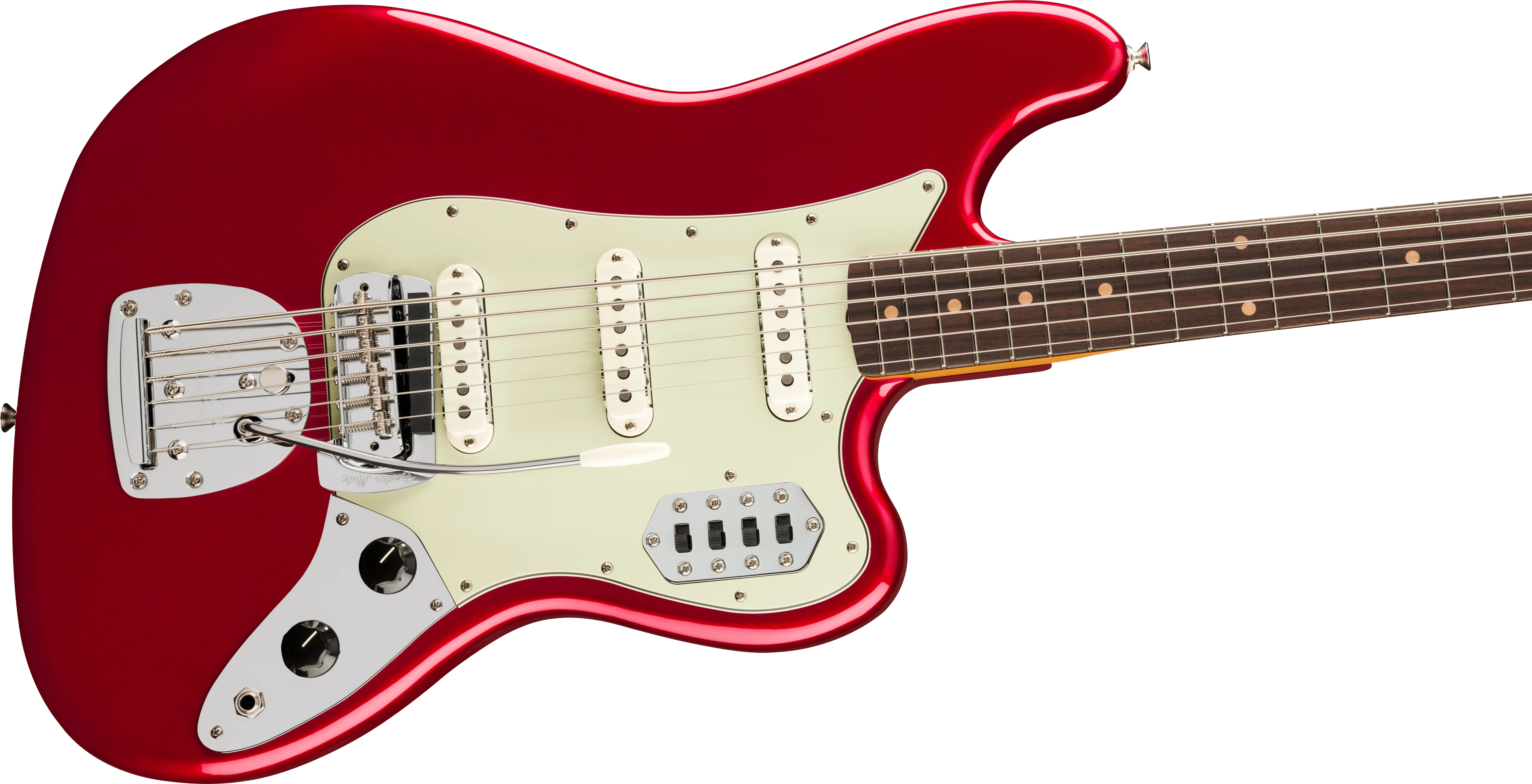Fender® Vintera® III Early '60s Bass VI, Rosewood Fingerboard, Candy Apple Red
