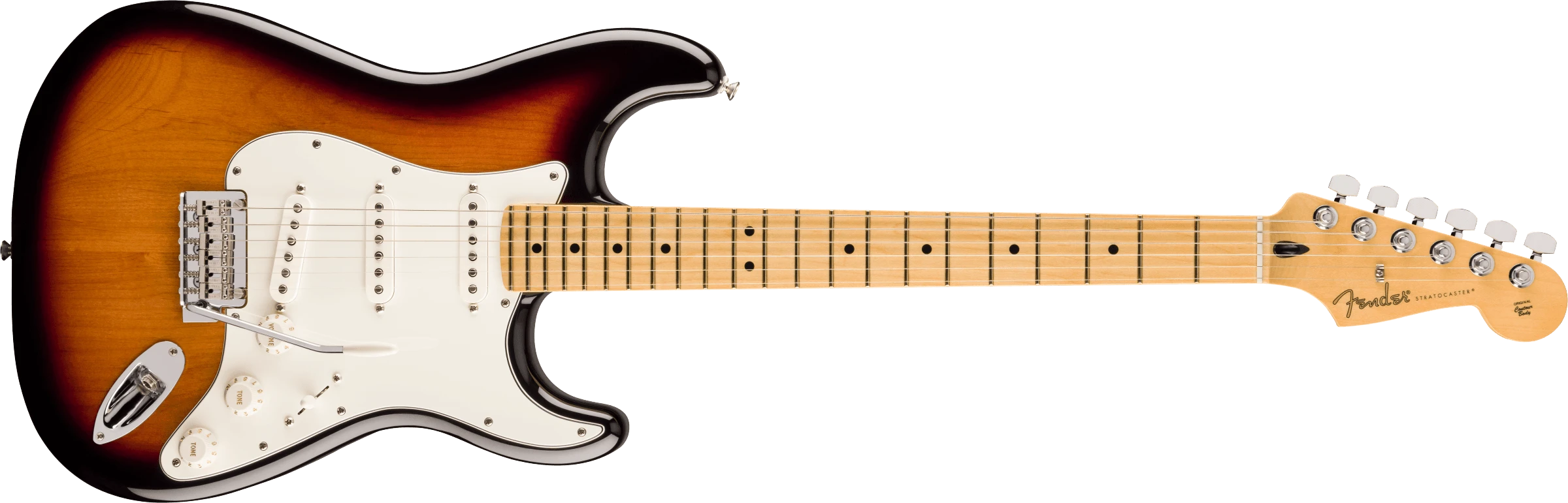 Fender® Player Stratocaster®, Maple Fingerboard, Anniversary 2-Color Sunburst