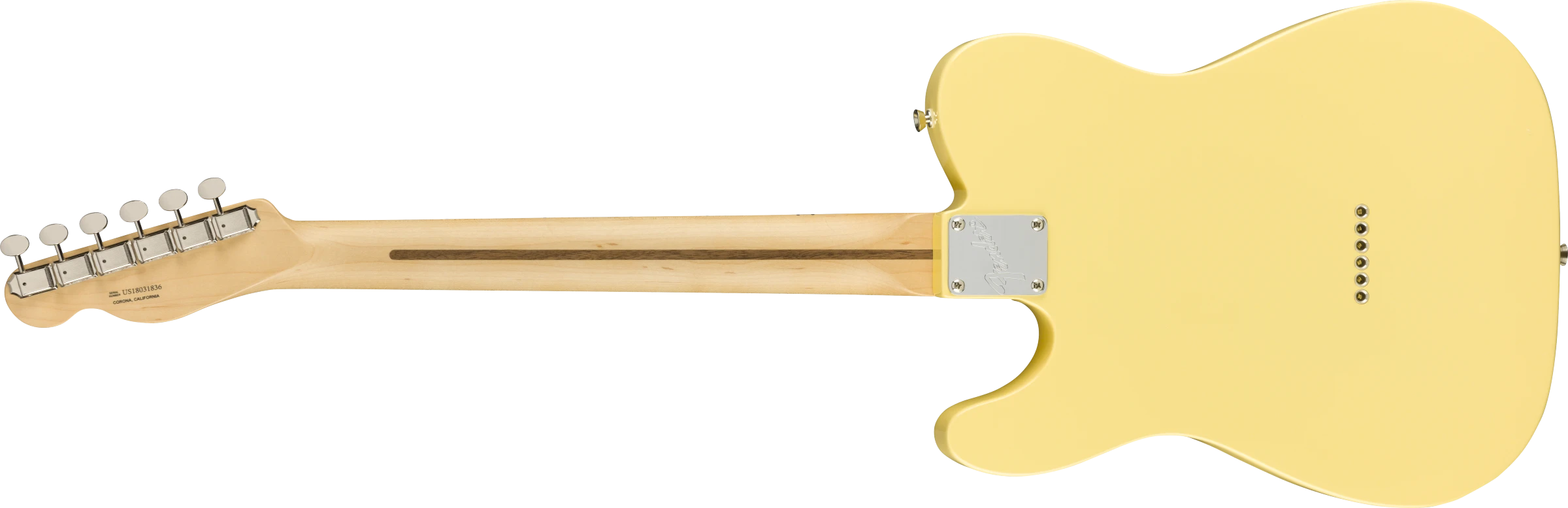 Fender® American Performer Telecaster® with Humbucking, Maple Fingerboard, Vintage White
