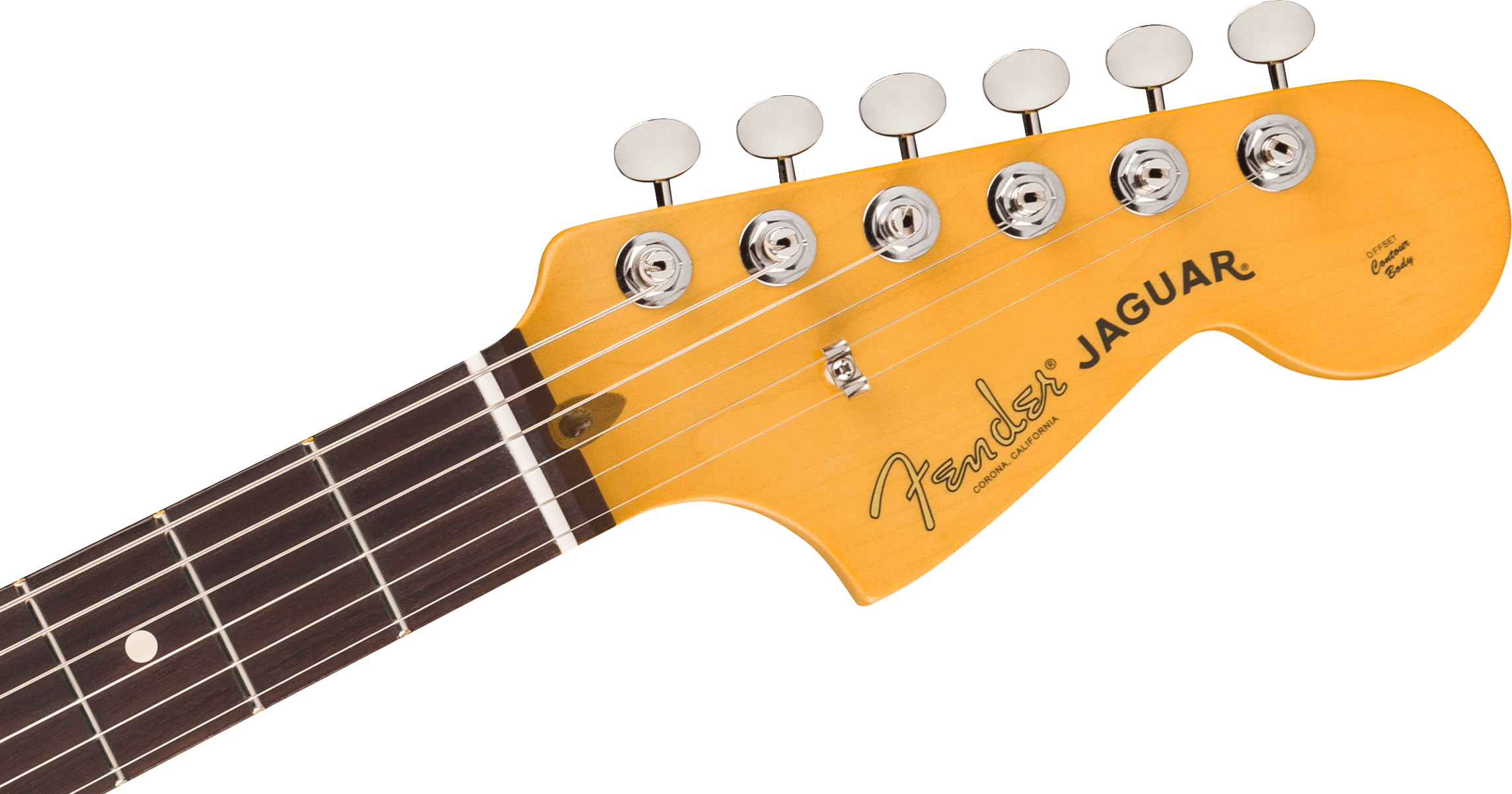 Fender® American Professional Classic Jaguar®, Rosewood Fingerboard, Faded Sherwood Green Metallic