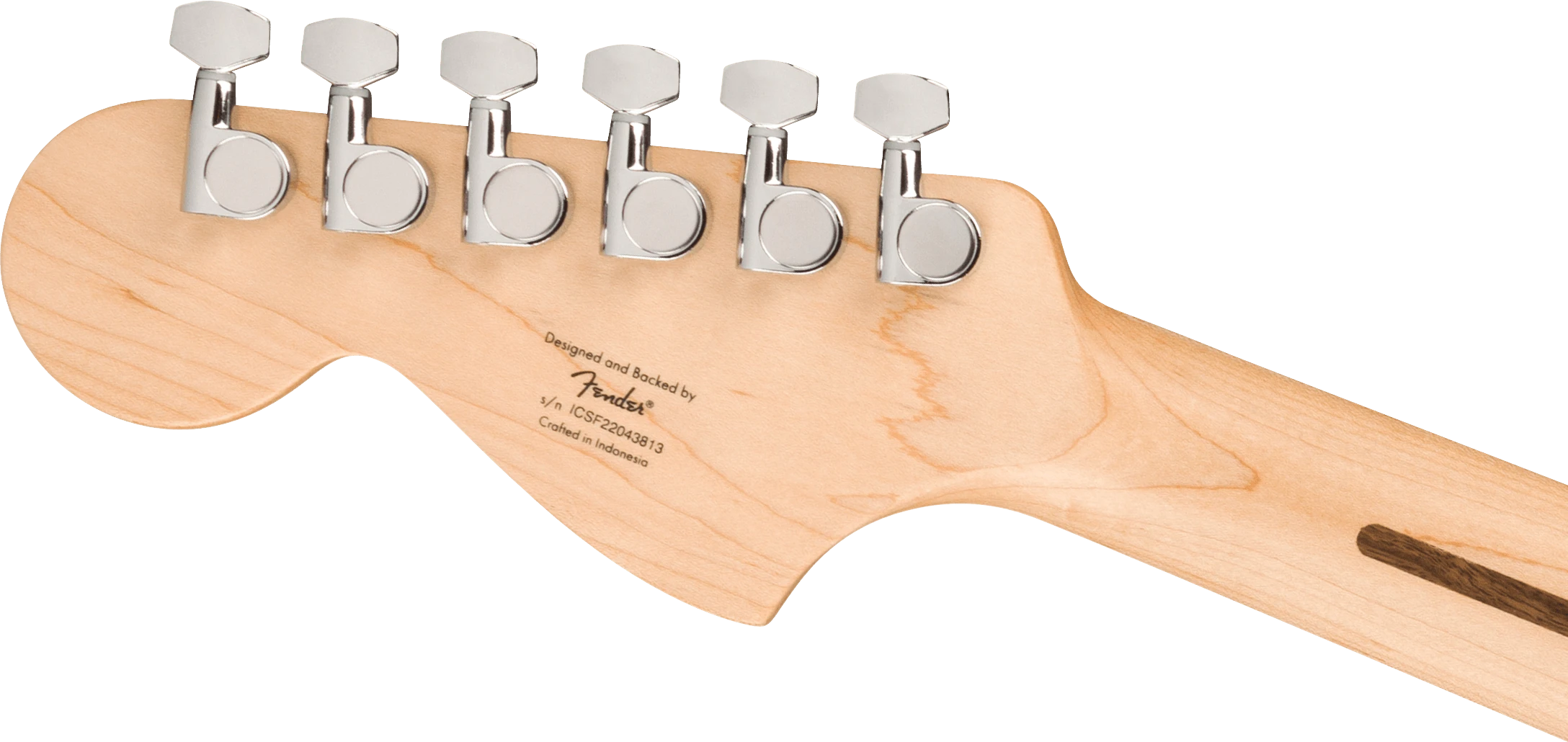 Squier® Squier Sonic® Mustang®, Maple Fingerboard, White Pickguard, 2-Color Sunburst