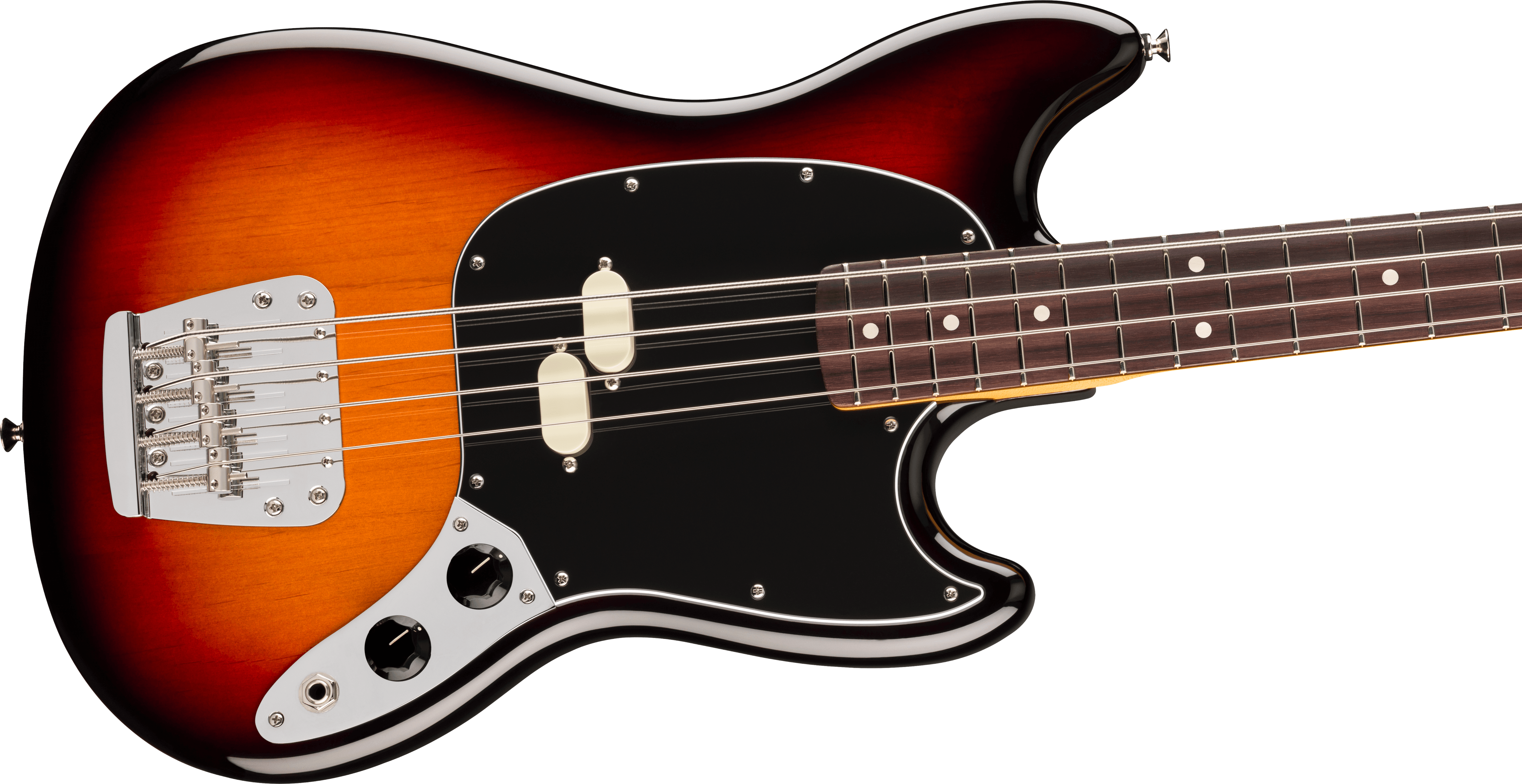 Fender® American Professional Classic Mustang Bass®, Rosewood Fingerboard, 3-Color Sunburst