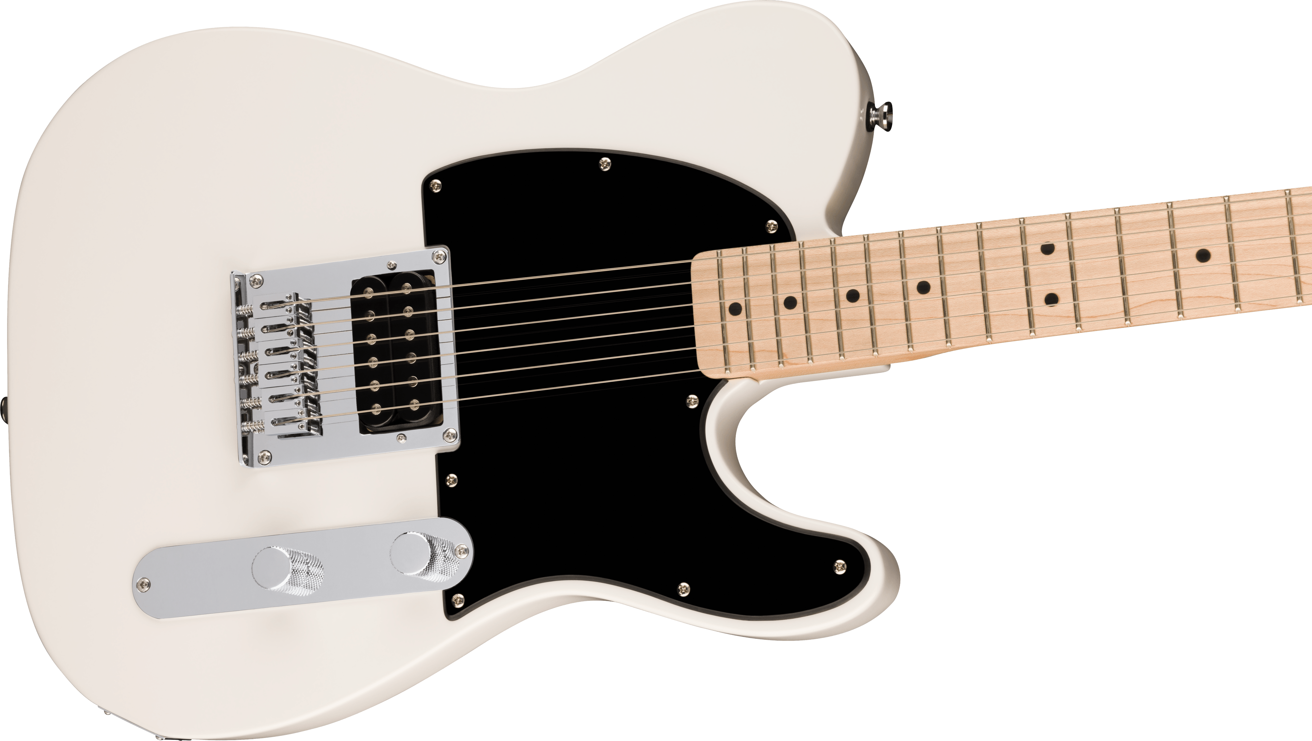 Squier® Squier Sonic® Esquire® H, Maple Fingerboard, Black Pickguard, Arctic White