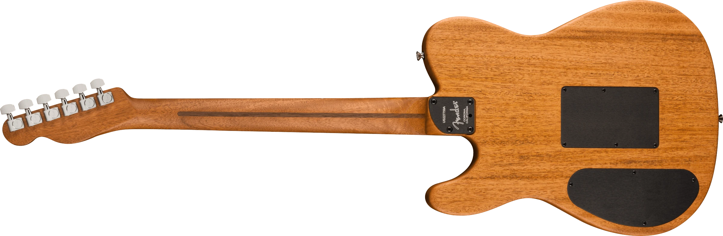 Fender® American Acoustasonic® Telecaster® All-Mahogany, Ebony Fingerboard, Bourbon Burst