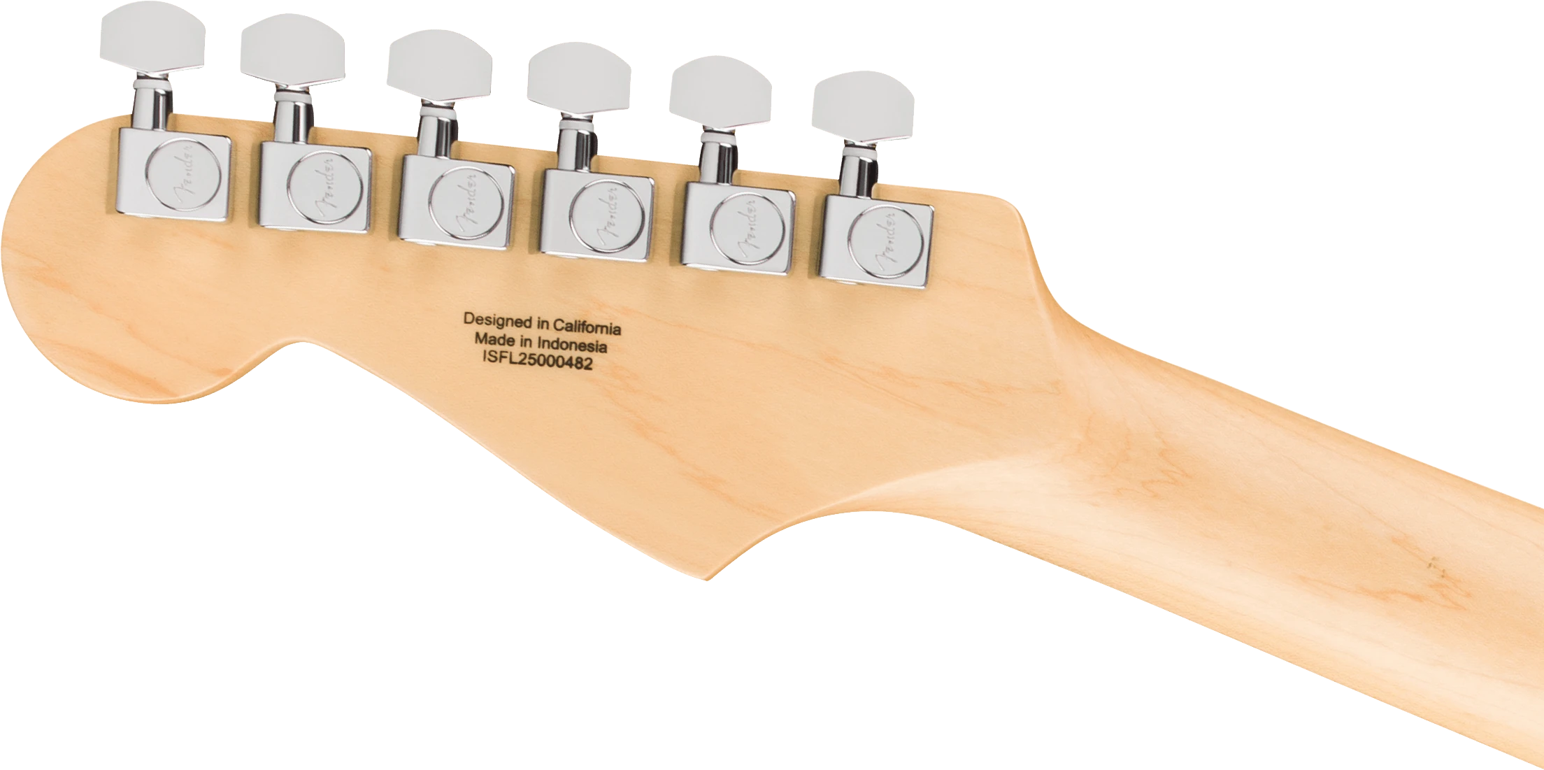 Fender® Standard Stratocaster®, Maple Fingerboard, Black Pickguard, Black