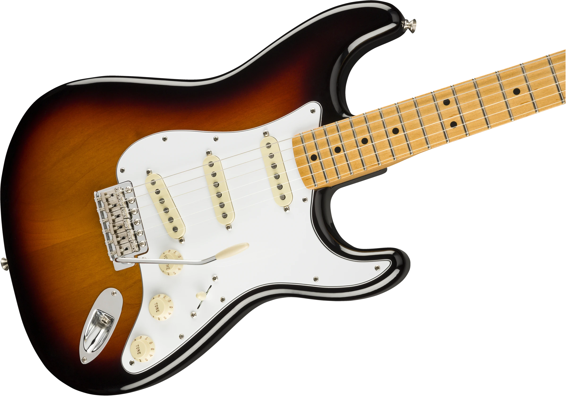 Fender® Jimi Hendrix Stratocaster®, Maple Fingerboard, 3-Color Sunburst