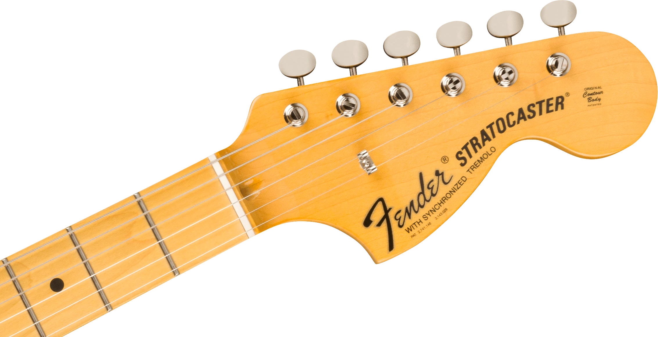Fender® JV Modified '60s Stratocaster®, Maple Fingerboard, Olympic White