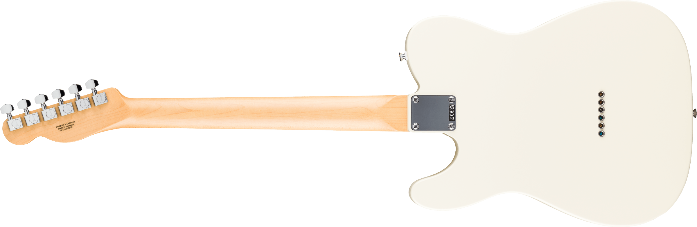 Fender® Standard Telecaster®, Laurel Fingerboard, White Pickguard, Olympic White