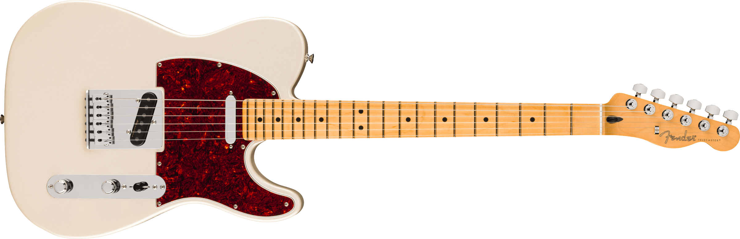 Fender® Player II Modified Telecaster®, Maple Fingerboard, Olympic Pearl
