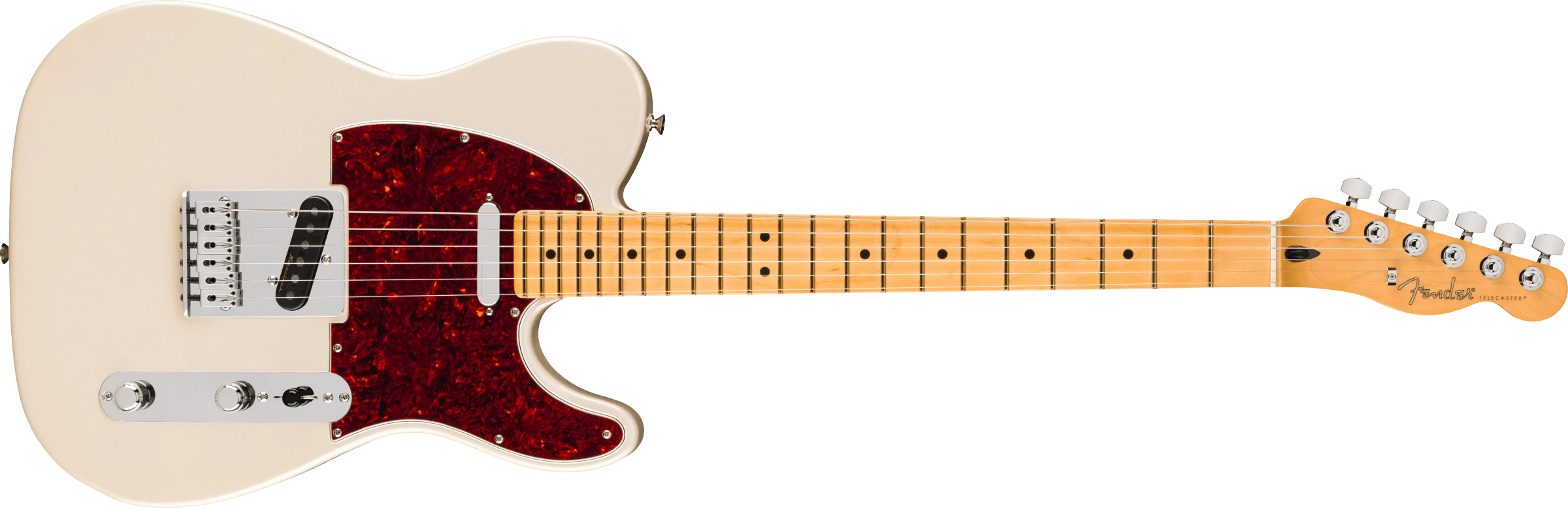 Fender® Player II Modified Telecaster®, Maple Fingerboard, Olympic Pearl