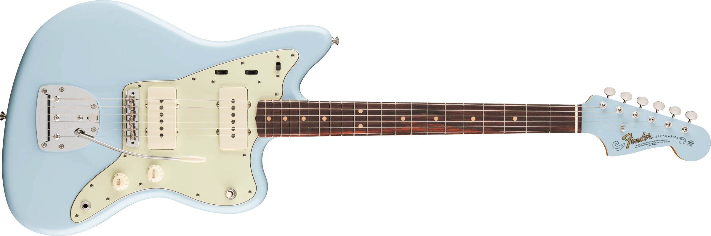 Fender® Vintera® III Mid '60s Jazzmaster®, Rosewood Fingerboard, Sonic Blue