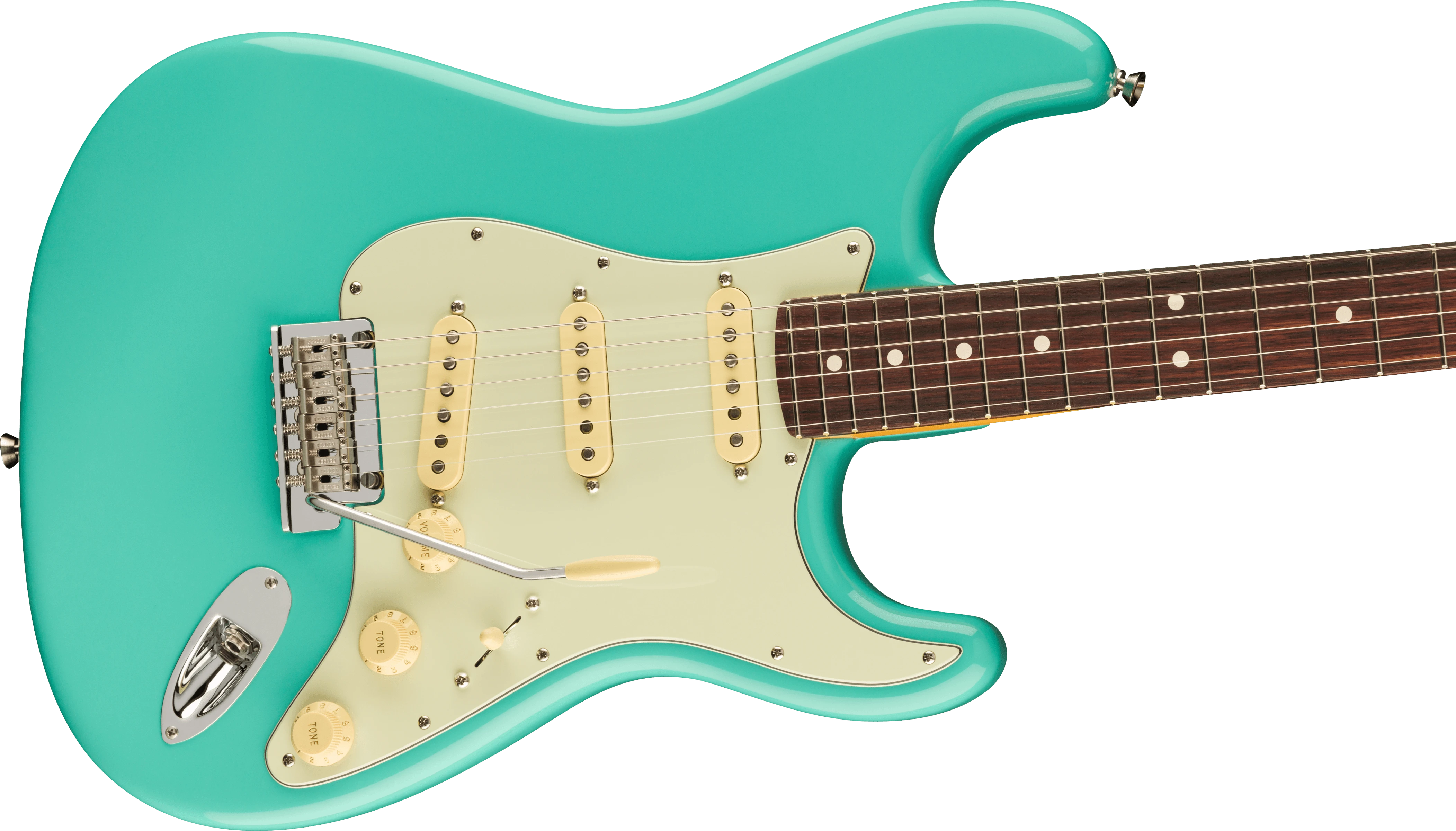 Fender® Limited Edition American Professional II Stratocaster®, Rosewood Fingerboard, Sea Foam Green
