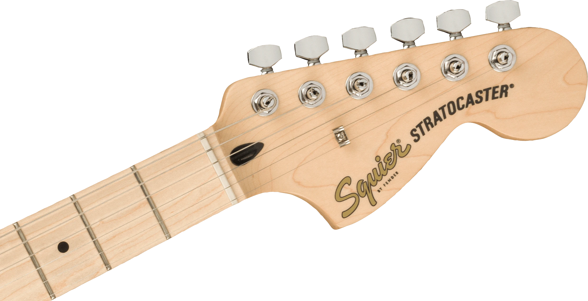 Squier® Affinity Series™ Stratocaster® FMT HSS, Maple Fingerboard, Black Pickguard, Black Burst