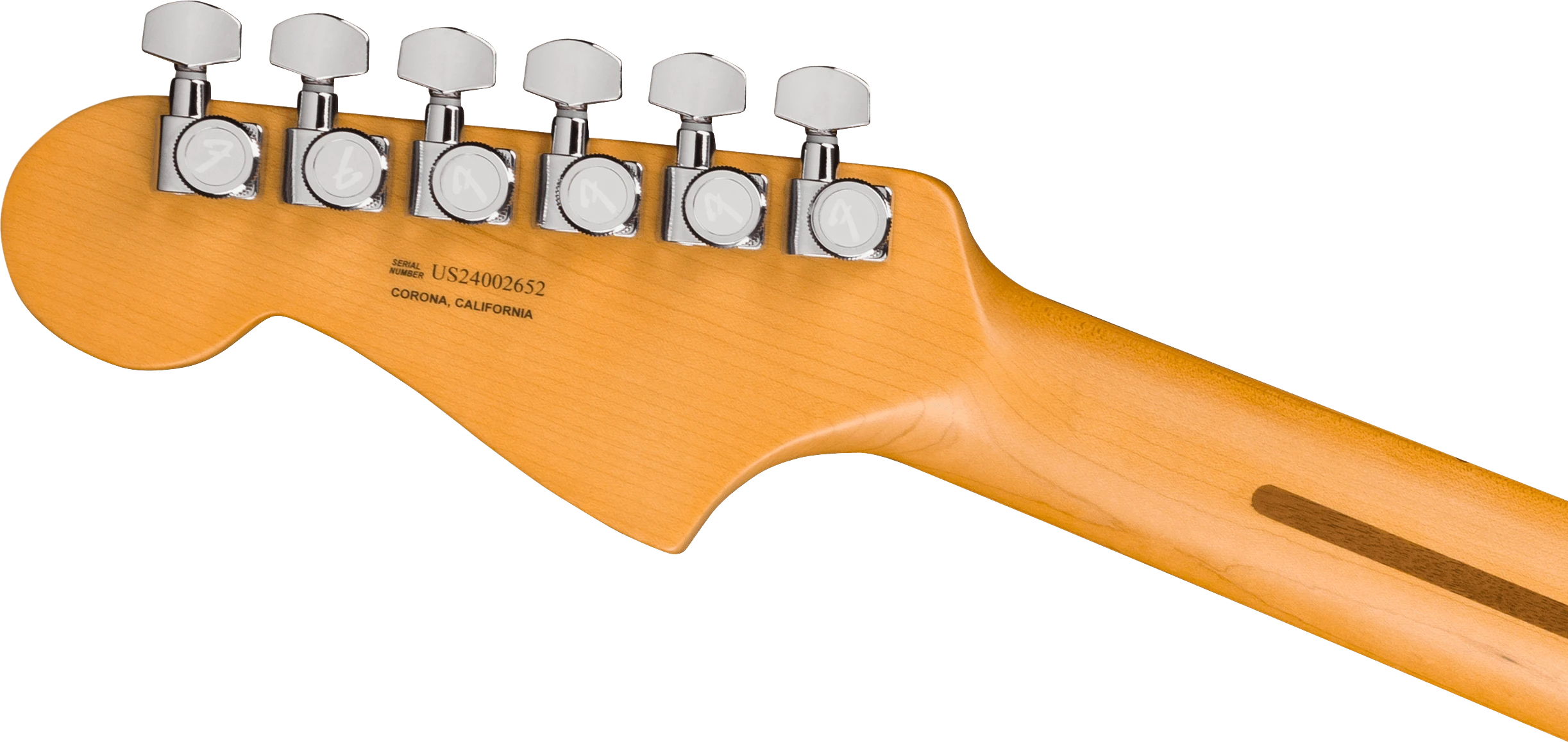 Fender® American Ultra II Meteora®, Ebony Fingerboard, Texas Tea