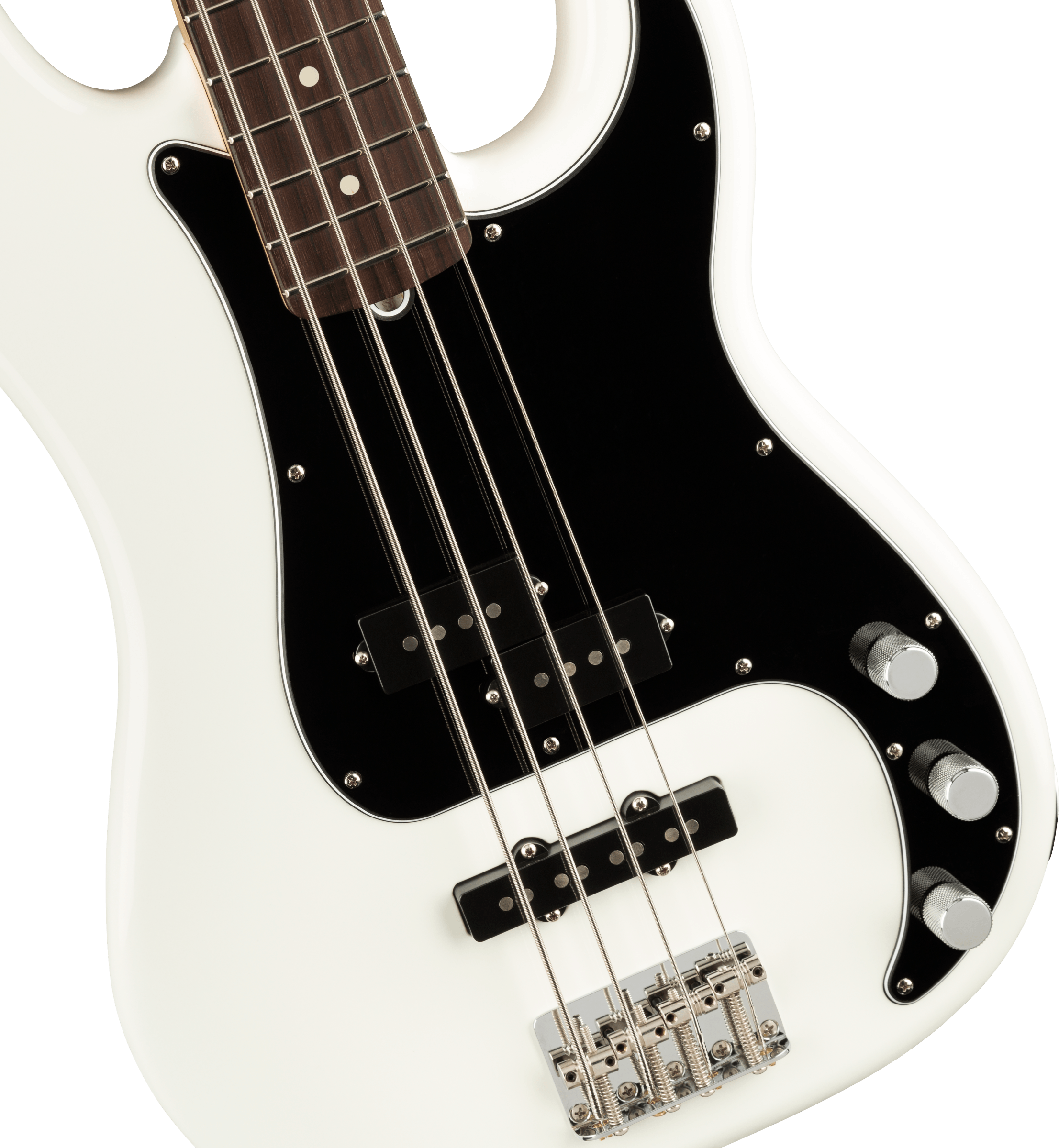 Fender® American Performer Precision Bass®, Rosewood Fingerboard, Arctic White
