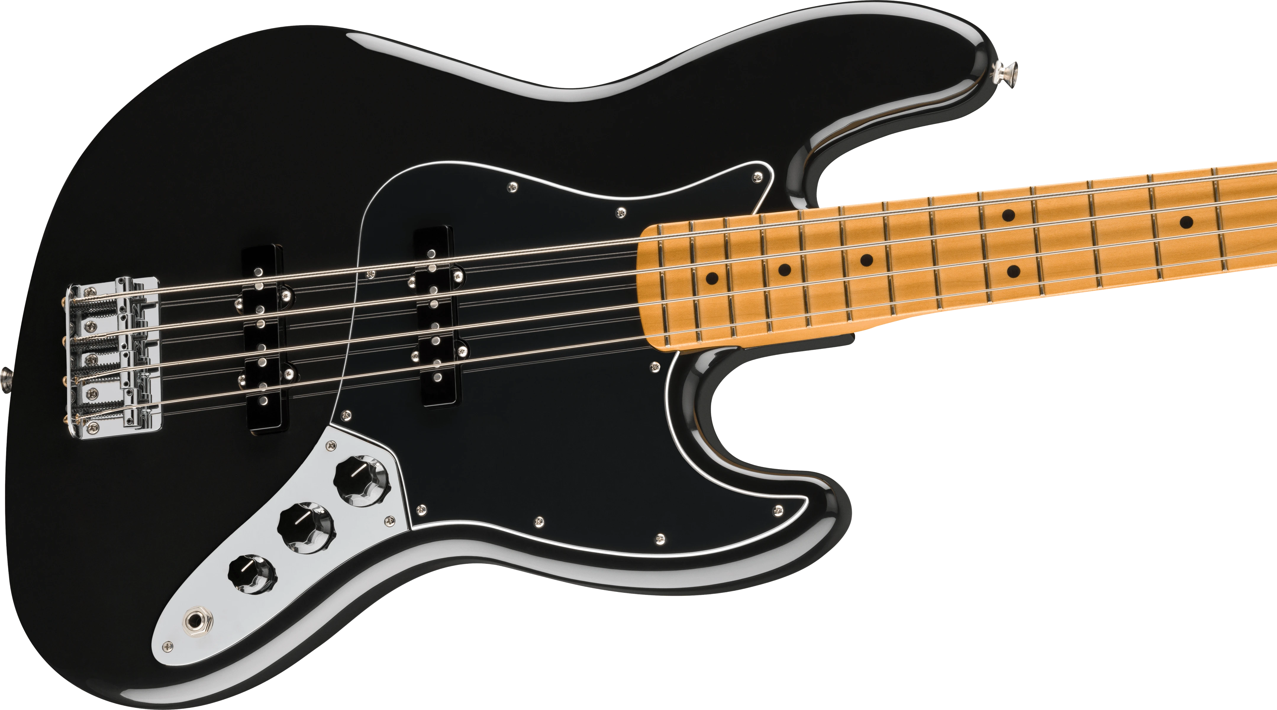 Fender® Player II Jazz Bass®, Maple Fingerboard, Black
