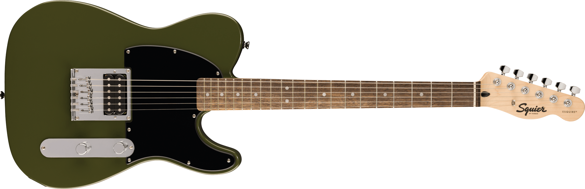 Squier® Squier Sonic® Esquire® H, Laurel Fingerboard, Black Pickguard, Olive