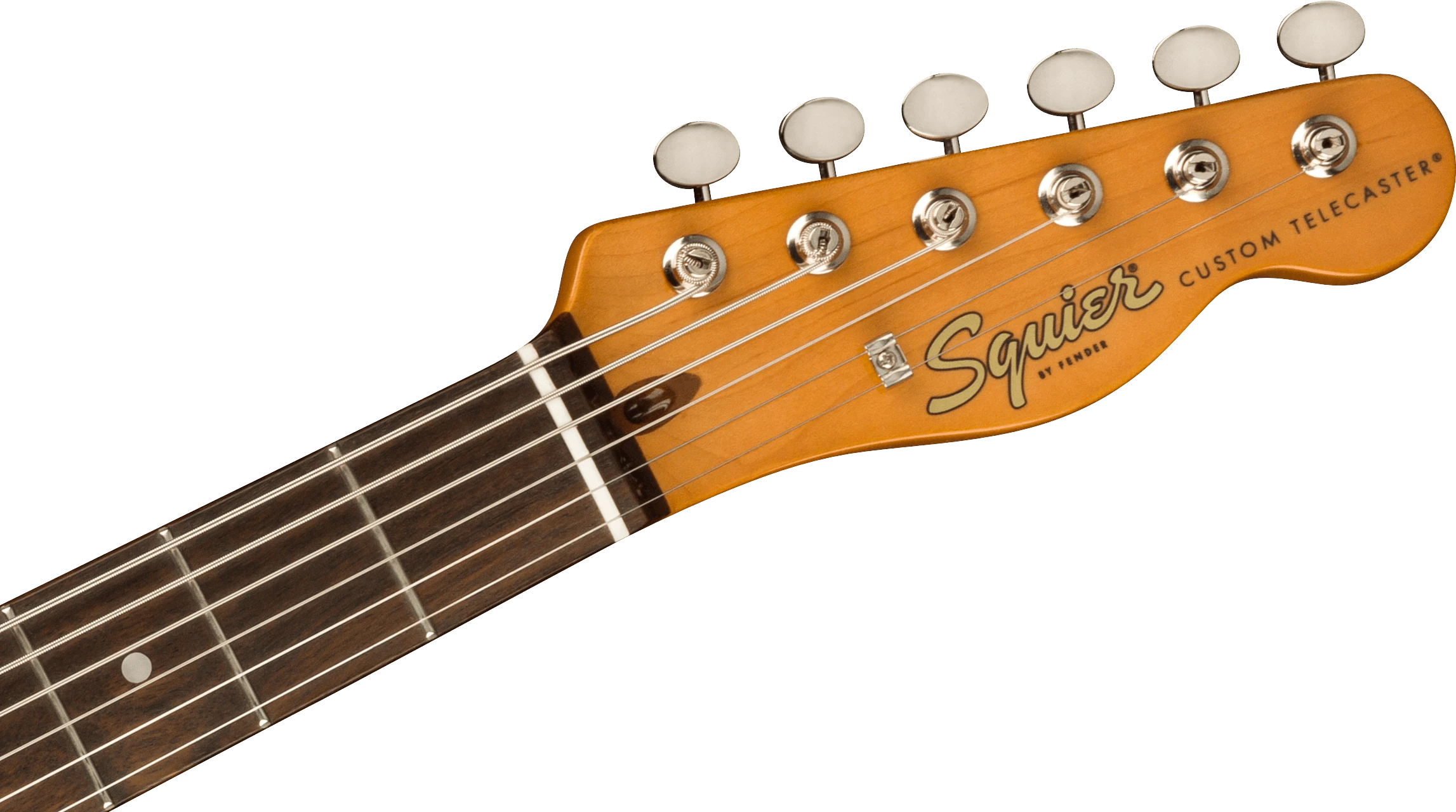 Squier® Classic Vibe Baritone Custom Telecaster®, Laurel Fingerboard, Parchment Pickguard, Black