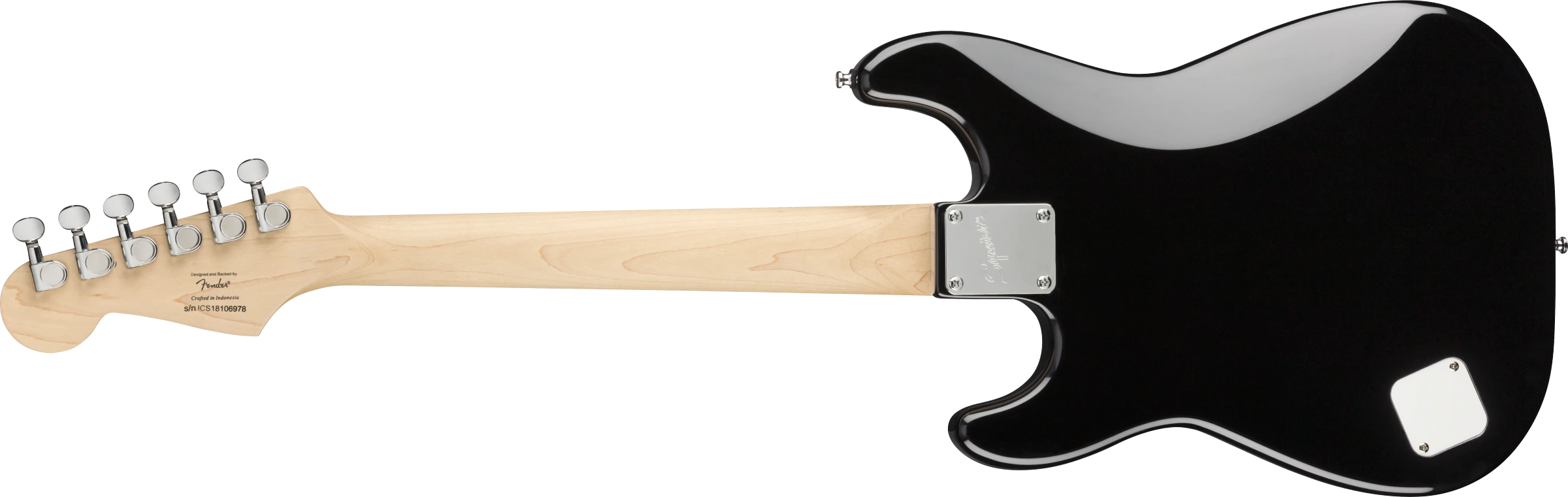 Squier® Mini Stratocaster®, Laurel Fingerboard, Black